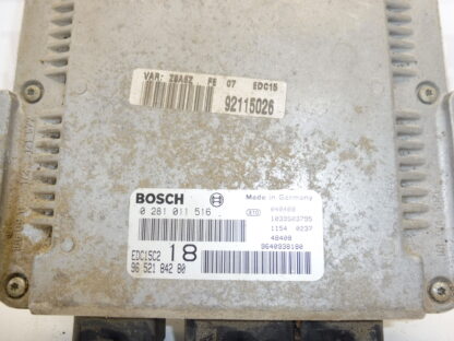 Steuergerät Bosch EDC15C2 2.2 HDI 0281011516 9652184280 1940E6