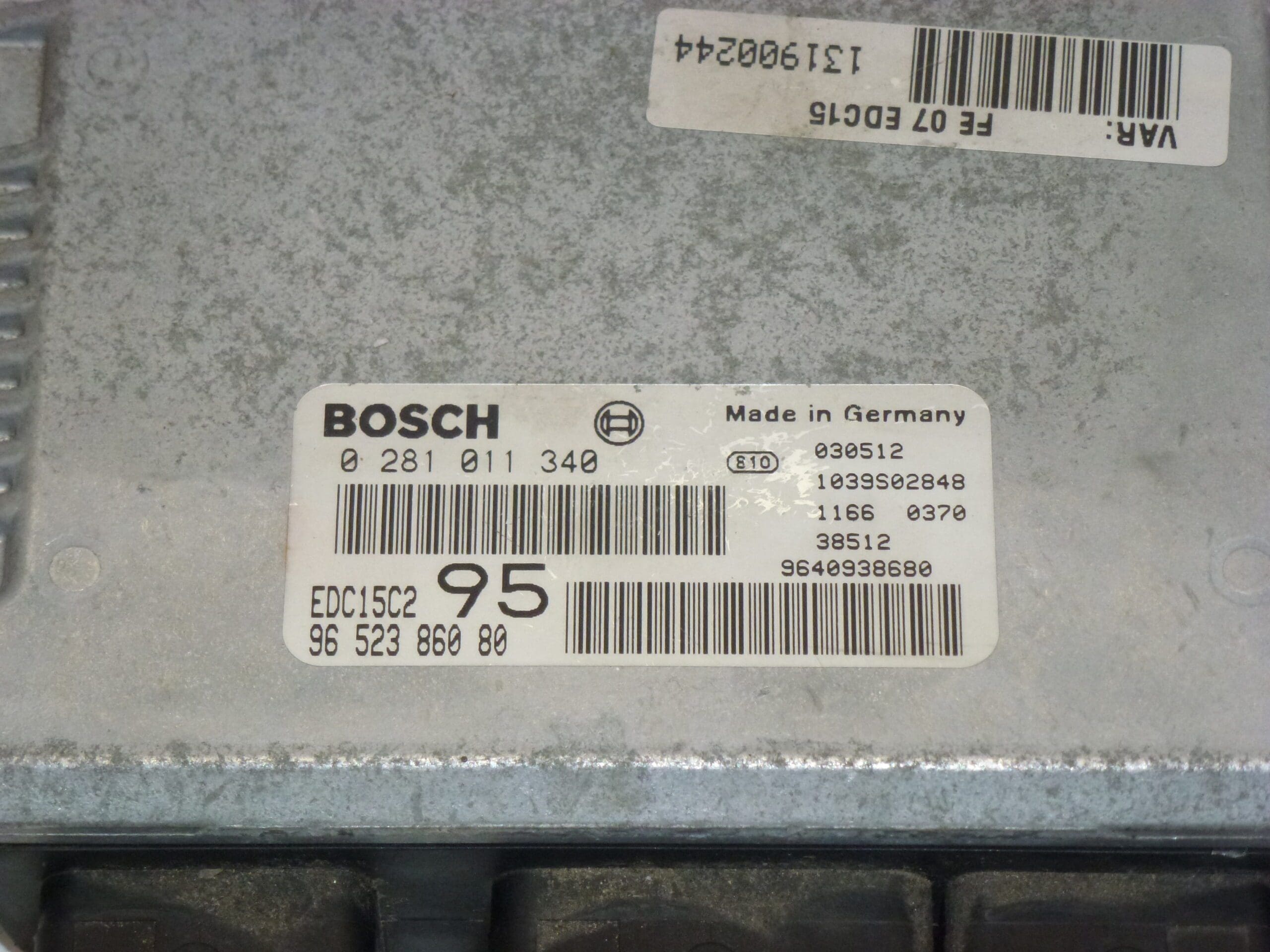 ECU Bosch EDC15C2 Virgin 9652386080 0281011340 – Bild 2