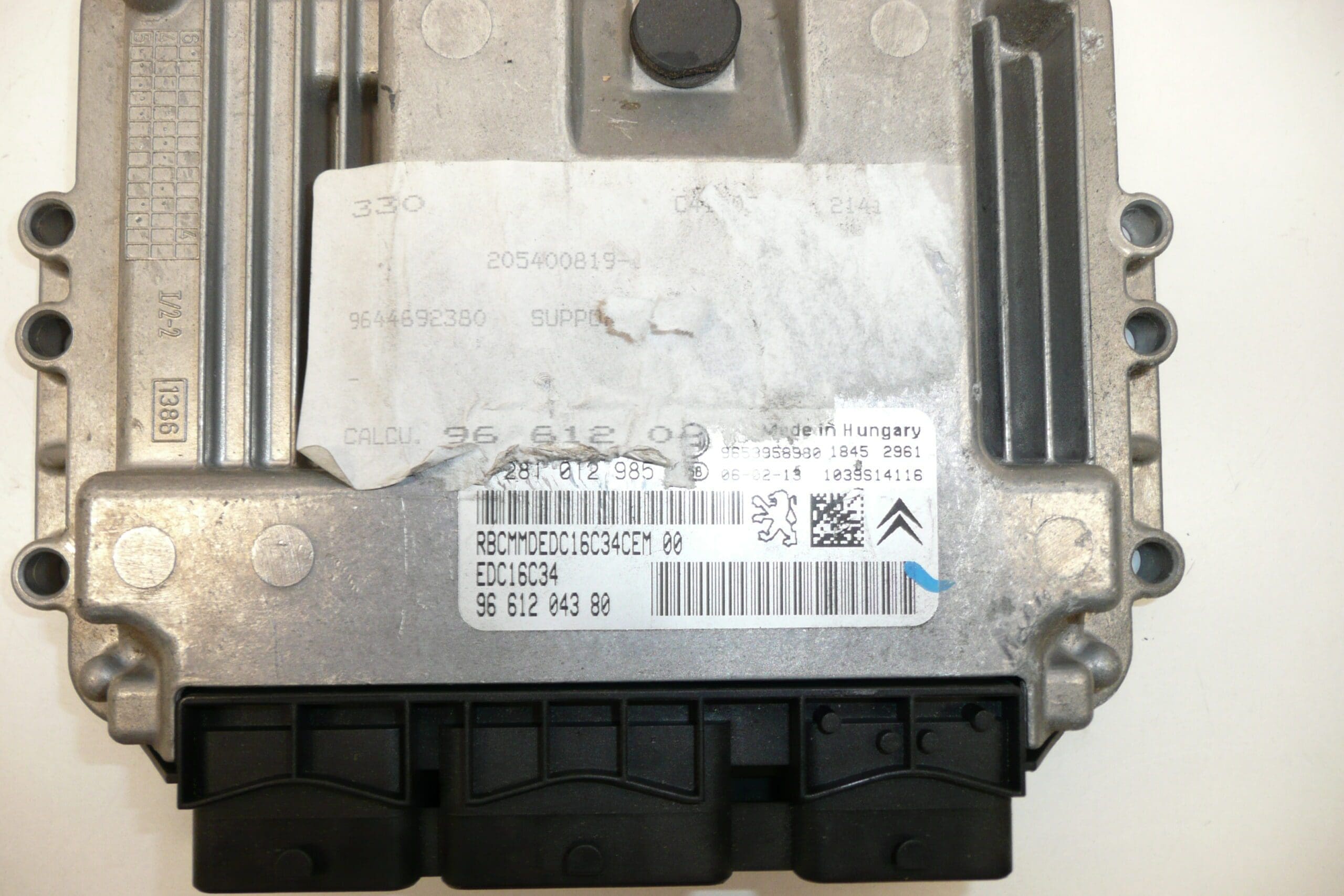 ECU Bosch EDC16C34 Citroën 0281012985 9661204380 – Bild 2