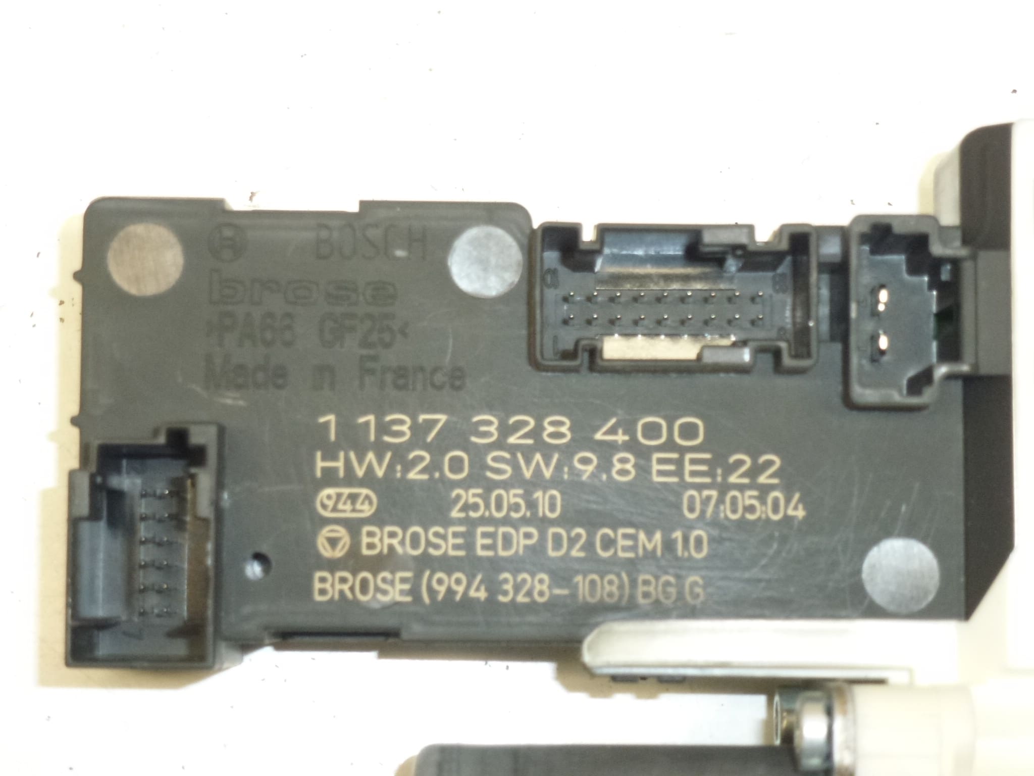 Motor Fensterheber Links Vorne Peugeot 407 9663036480 9221Z0 – Bild 2