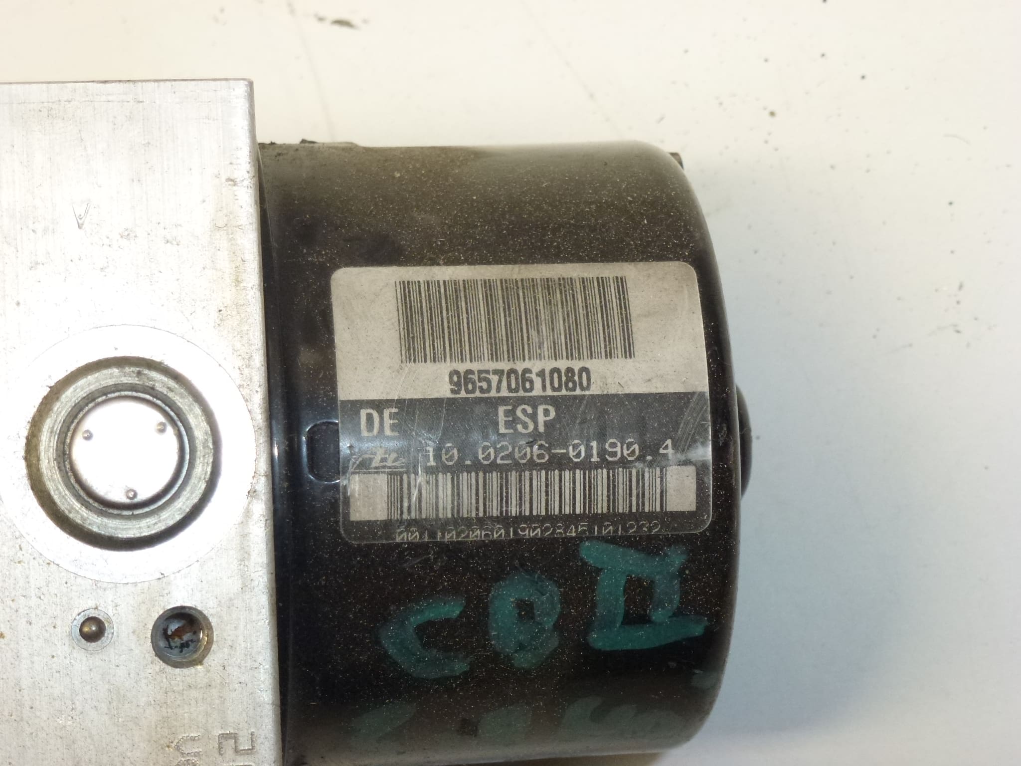 ABS-/ESP-Pumpe ATE für Citroën C5 II 10.0960-1140.3 9657061080 (gebraucht) – Bild 2