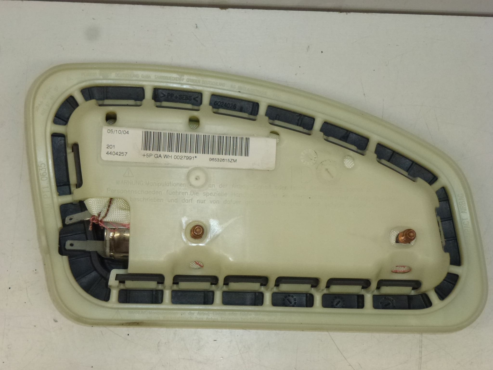 Rechter Sitzairbag Peugeot 407 96532615ZM 8216FA – Bild 2