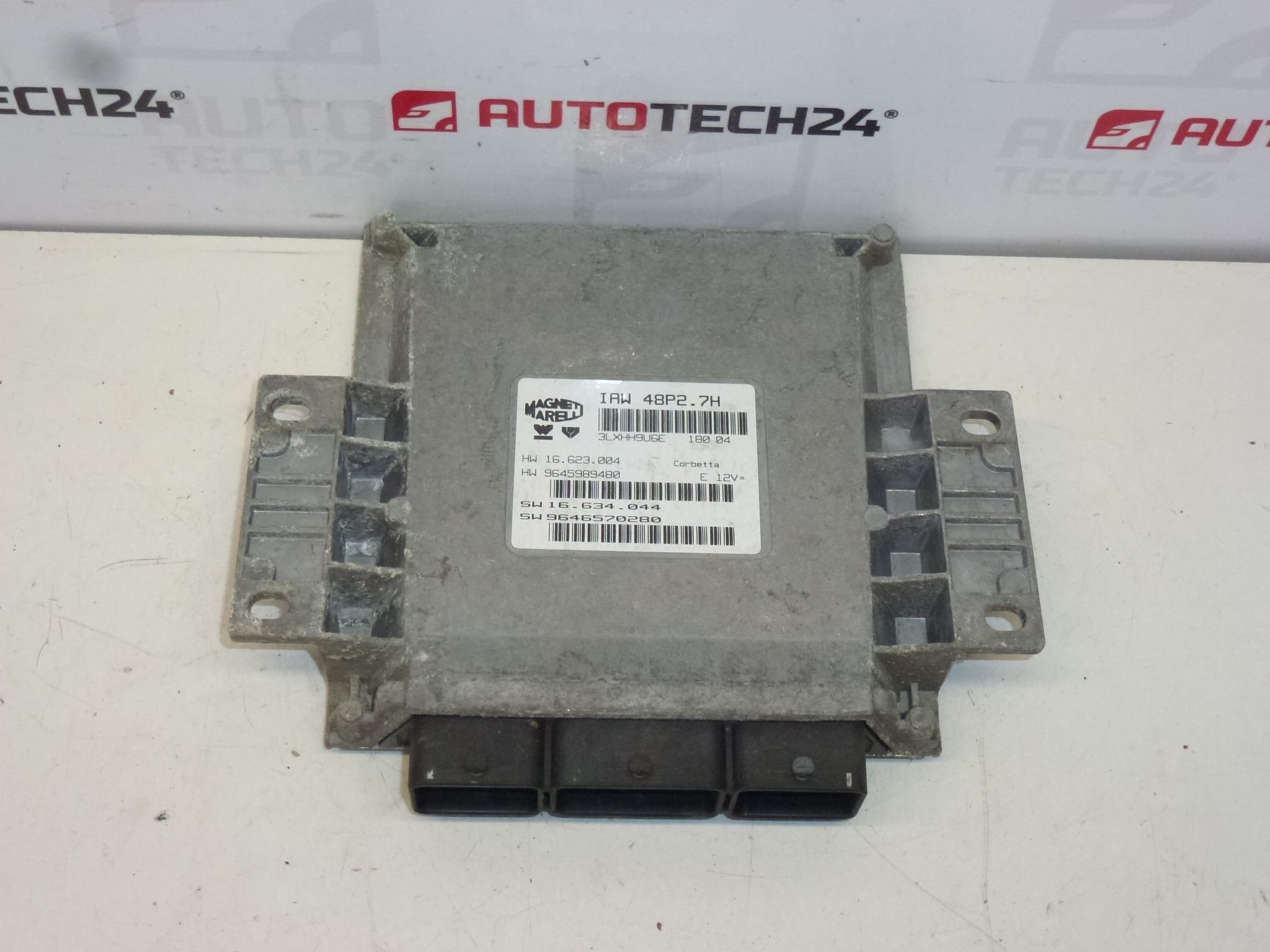 Steuergerät IAW 48P2.7H 9646570280 9645989480 1938VY