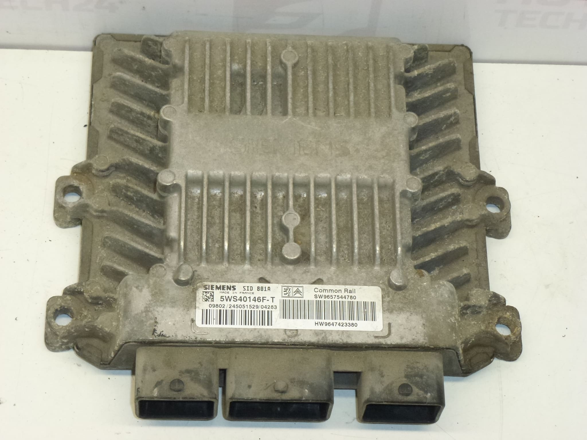 ECU Siemens SID 801A Für Citroën Peugeot 9647423380 5WS40146F-T – Bild 2