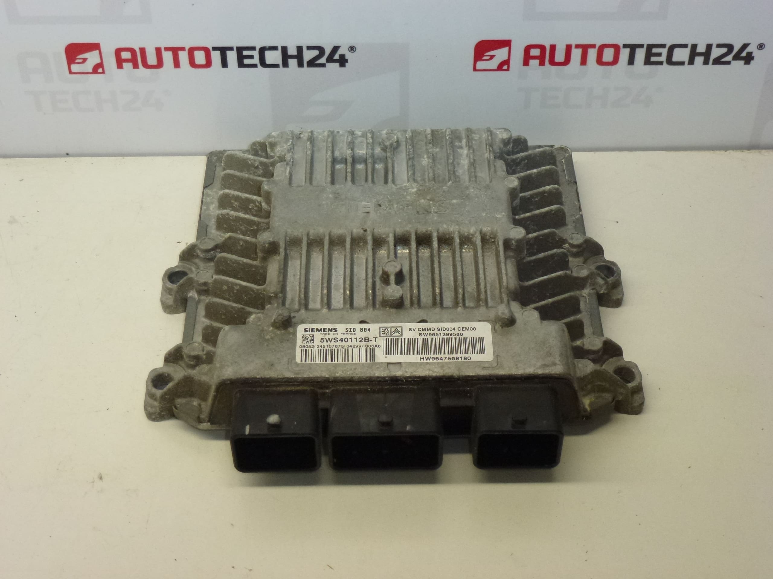 Steuergerät Siemens SID 804 Citroën Peugeot 5WS40112B-T 1942G3