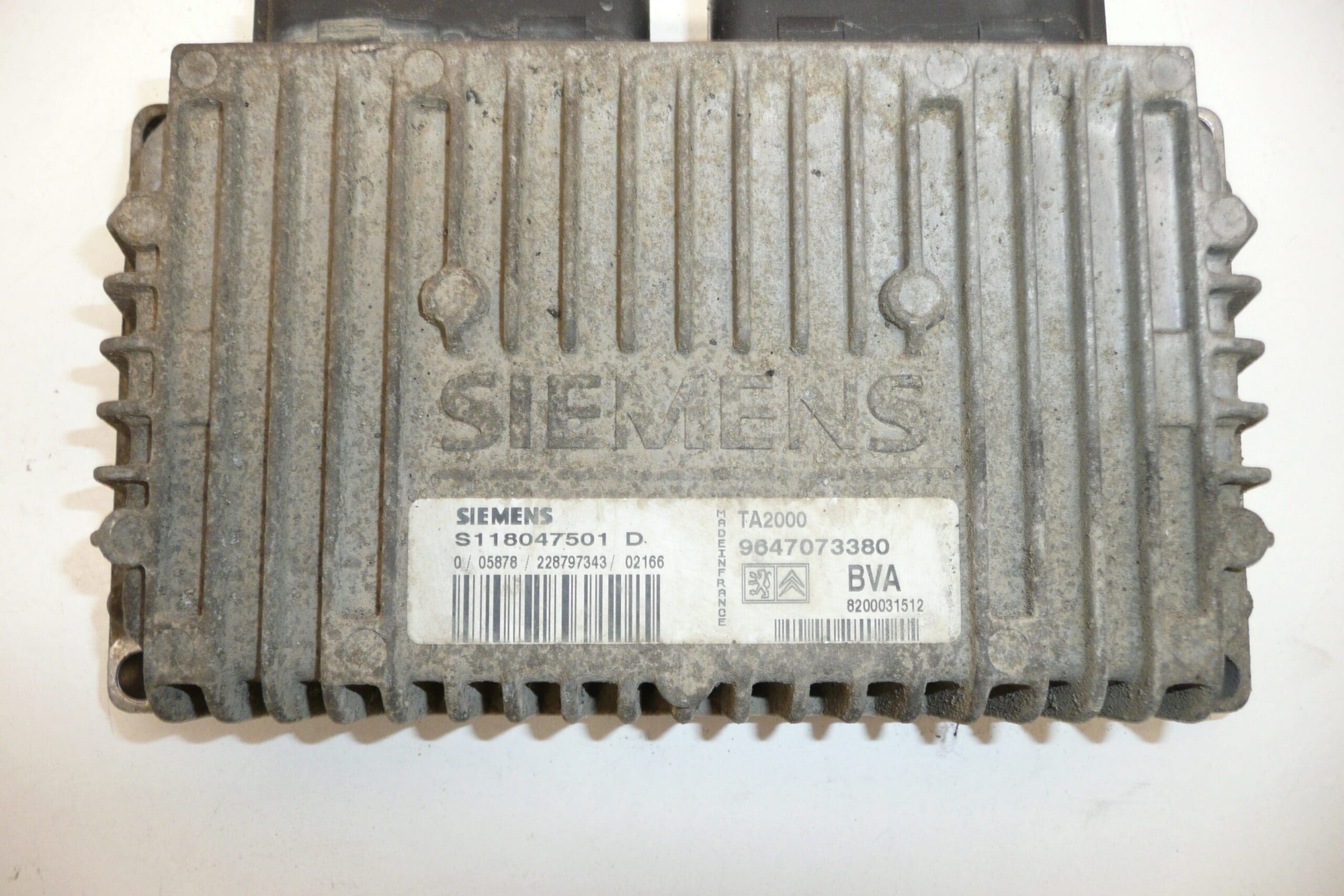 ECU Siemens TA200 Citroën Xsara 2.0 HDI 9647073380 S118047501 252983 2529TV – Bild 2