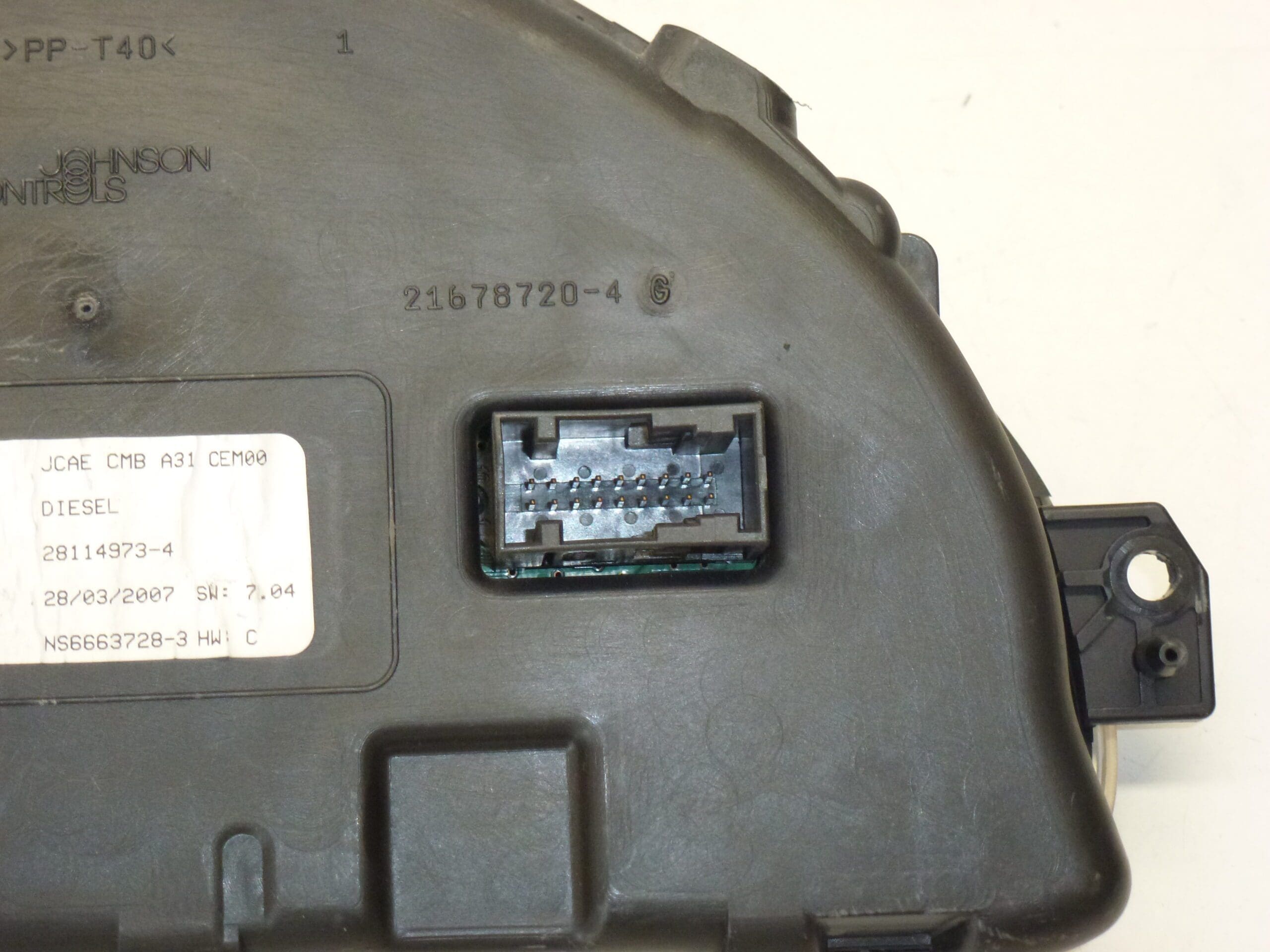 Drehzahlmesser Citroën C2 C3 106000 km 9660225880 6105WL – Bild 2