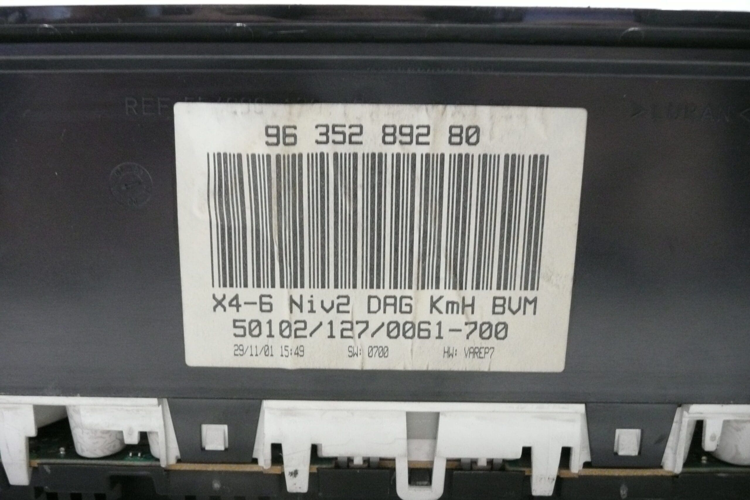 Drehzahlmesser Citroën C5 I 9635289280 mit 208.000 km Laufleistung – Bild 2