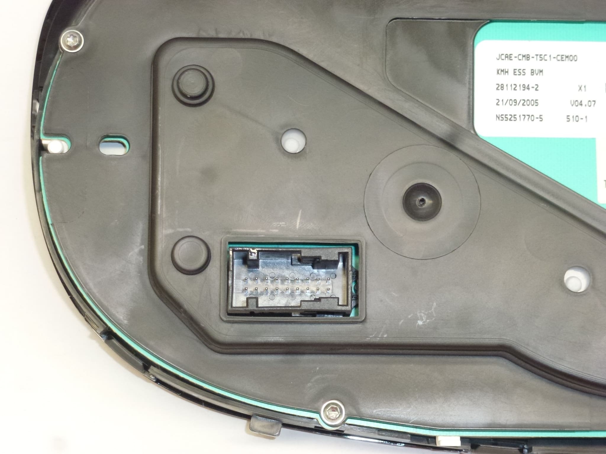 Drehzahlmesser Peugeot 307 II 215000 km 9654485080 6106N0 – Bild 2