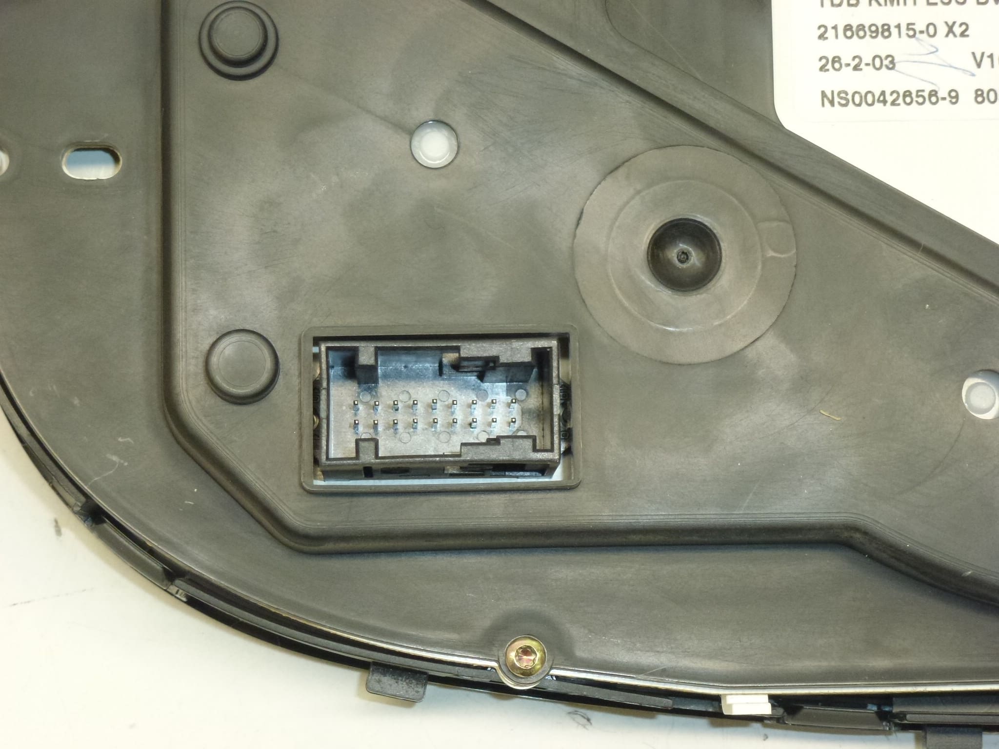 Tachometer Peugeot 307 Laufleistung 182.000 km 9645768480 6103F7 – Bild 2