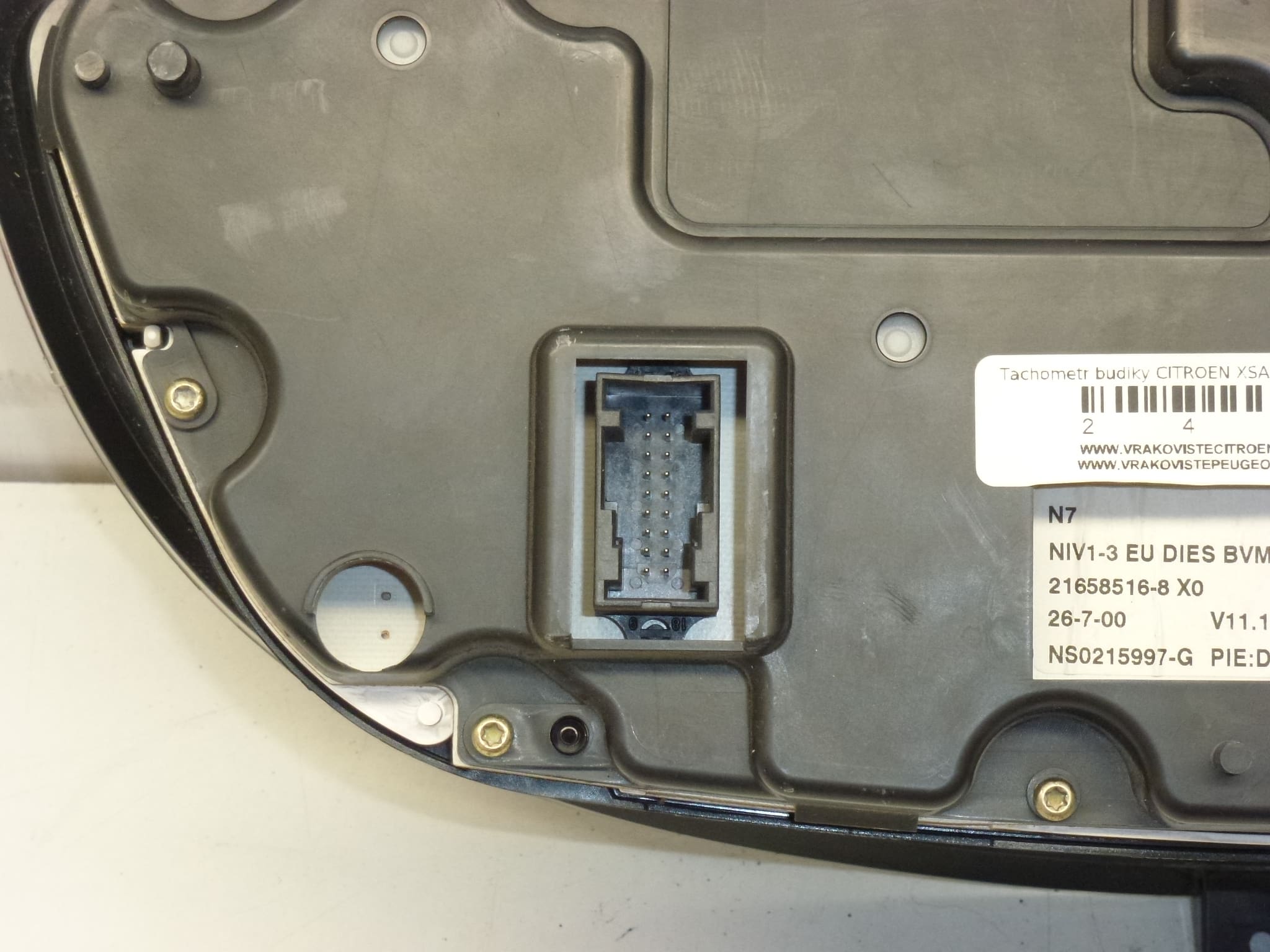 Tachometeranzeigen Citroën Xsara Sagem 9639708580 – Bild 2