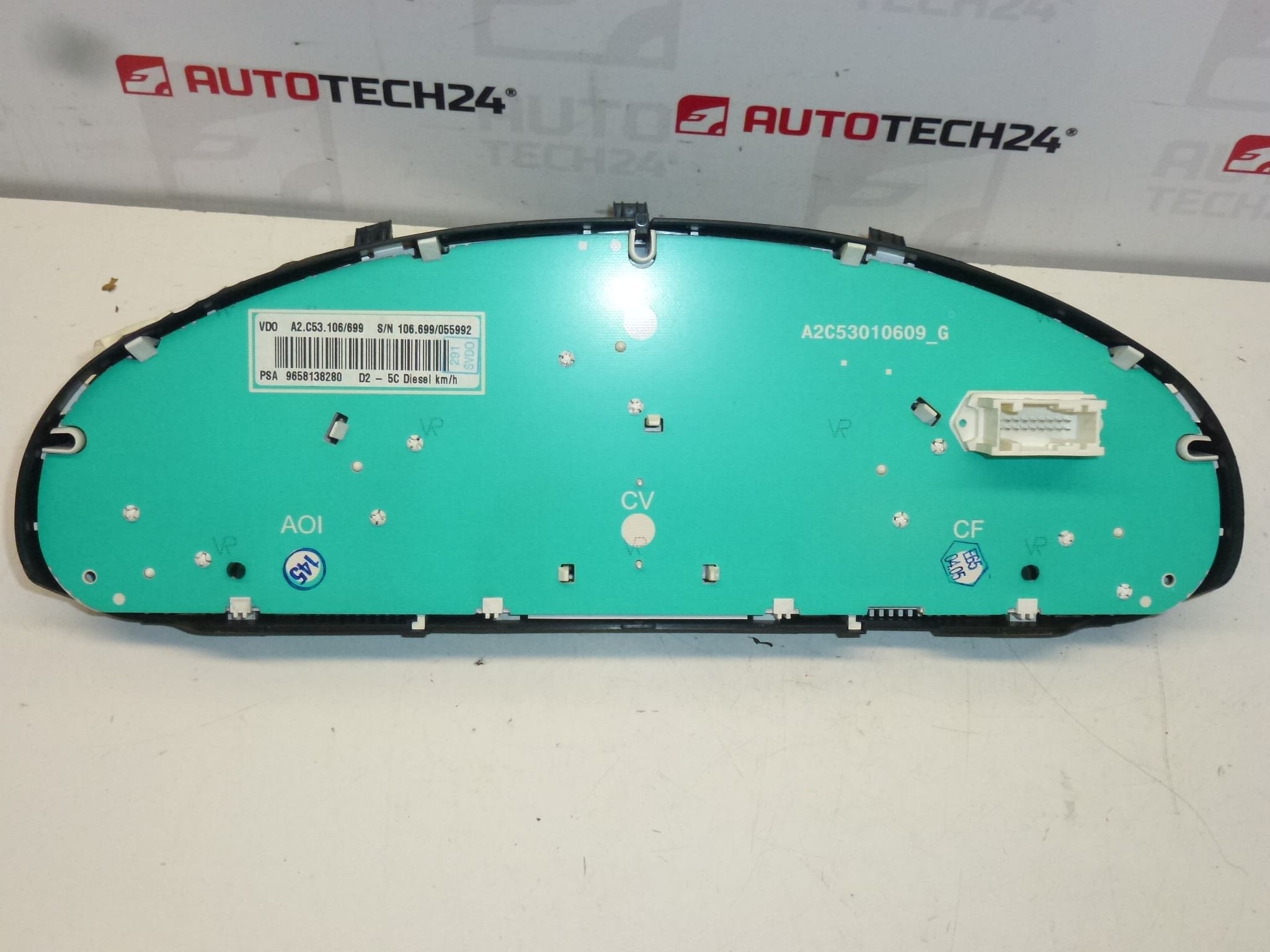 Tachometer Peugeot 407 289.000 km 9658138280 – Bild 2