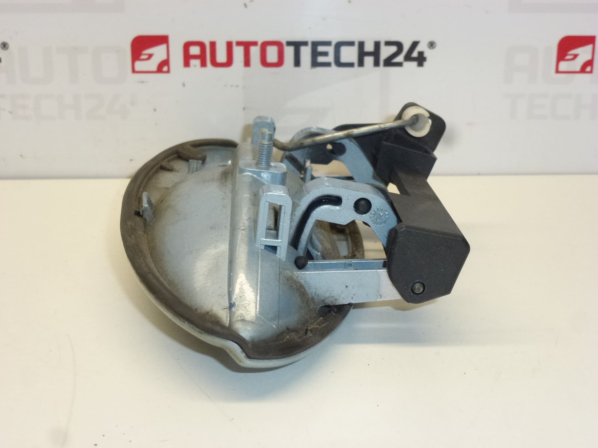 Türgriff hinten links für Citroën C5 I und II 9631831077 9101S7 blau – Bild 2