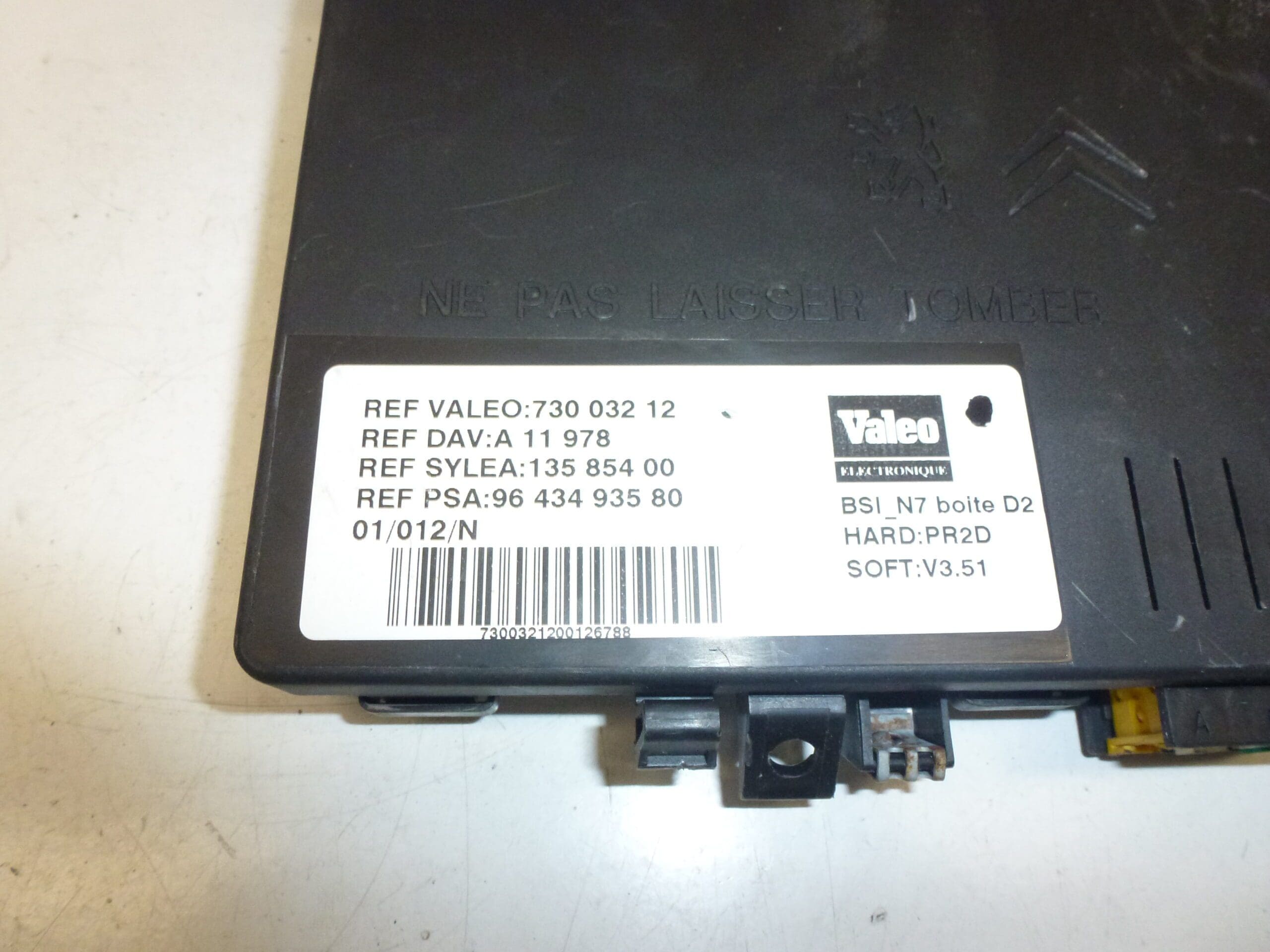 Valeo BSI_N7 Einheit D2 Citroën Xsara II 9643493580 73003212 – Bild 2