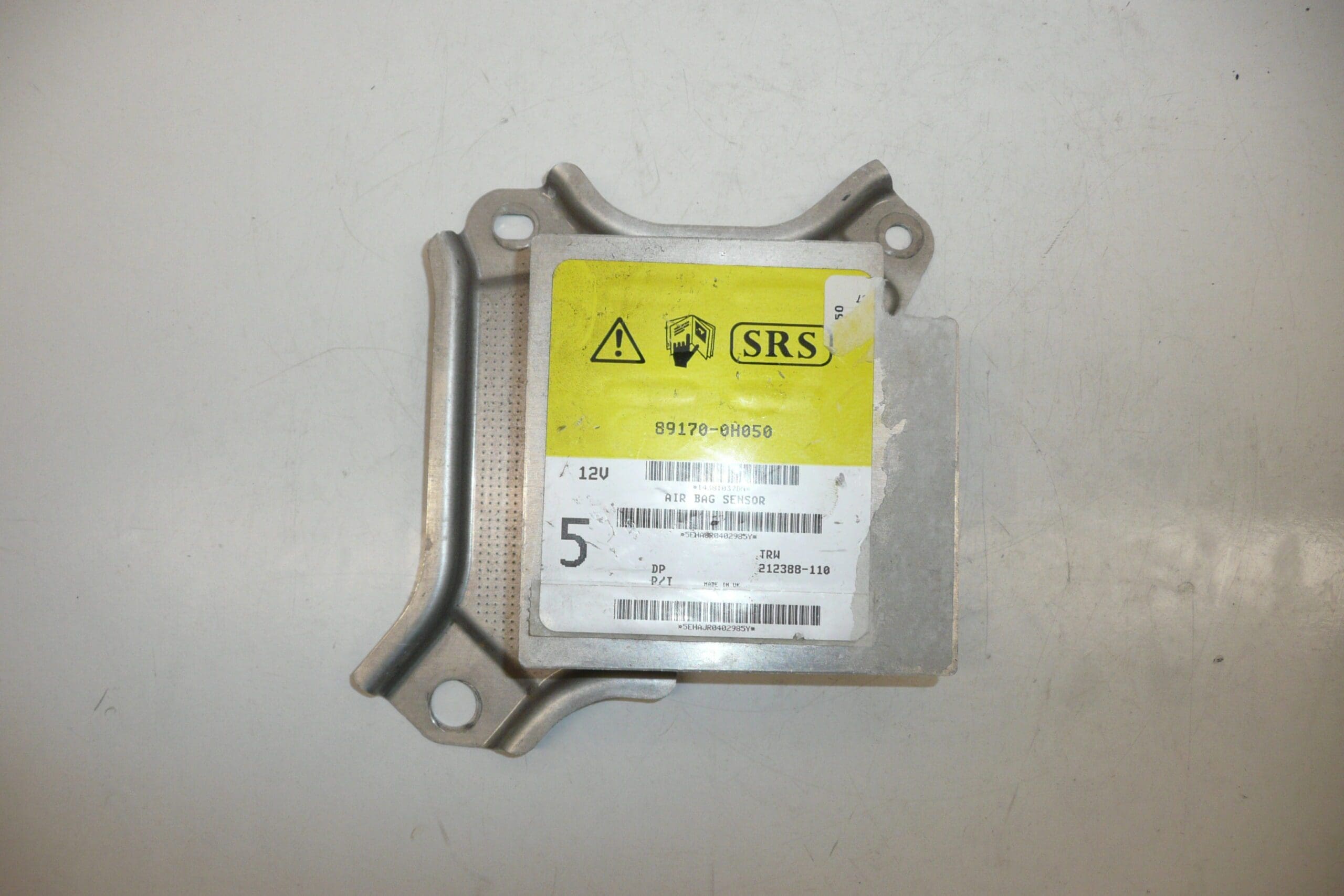 Citroën C1 Airbageinheit ausgelöst 89170-0H050