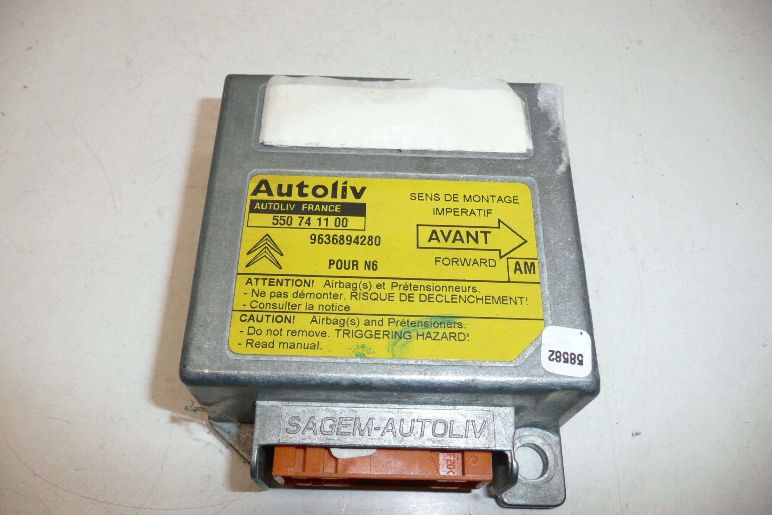 Citroën Xsara Airbageinheit 9636894280