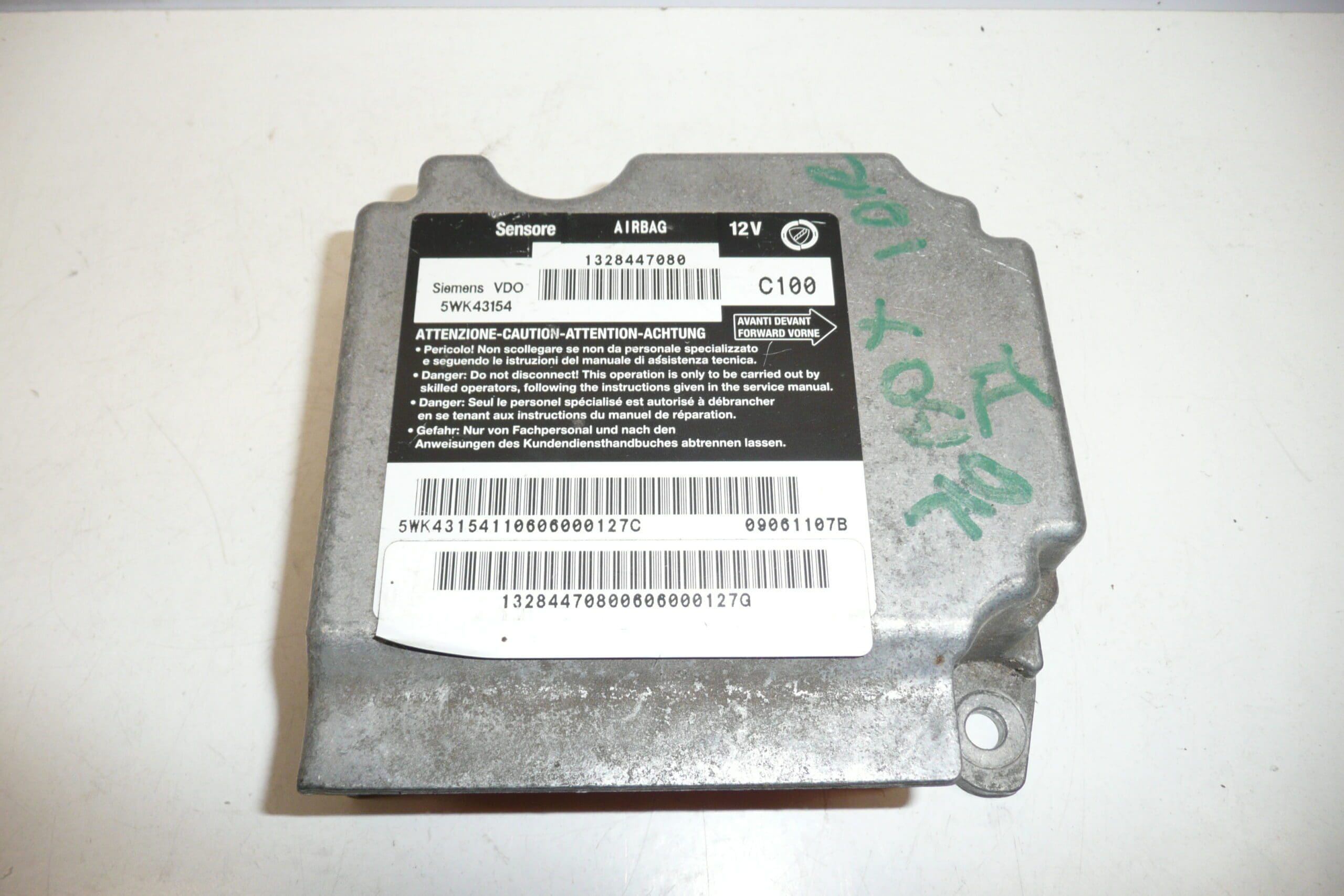 Airbageinheit Siemens 5WK43154 Citroën Peugeot