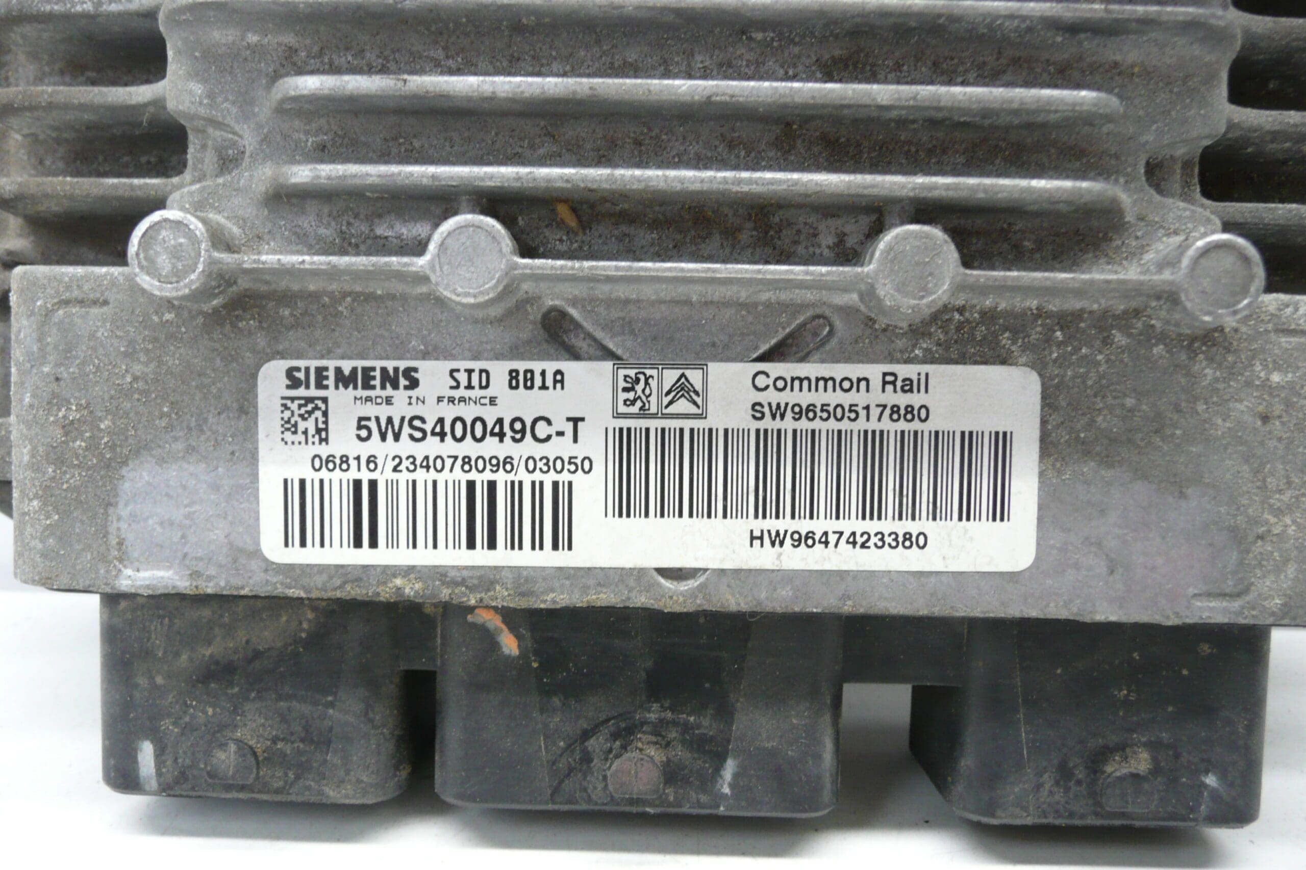 Steuergerät Siemens SID 801A Citroën Peugeot 5WS40049C-T 1938TR