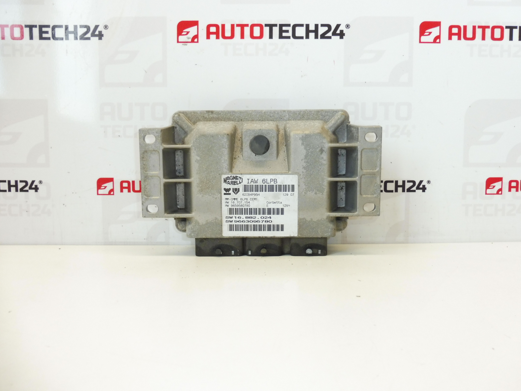 Steuergerät IAW 6LPB 1.8 16V Citroën Peugeot 9663095780 9659580780