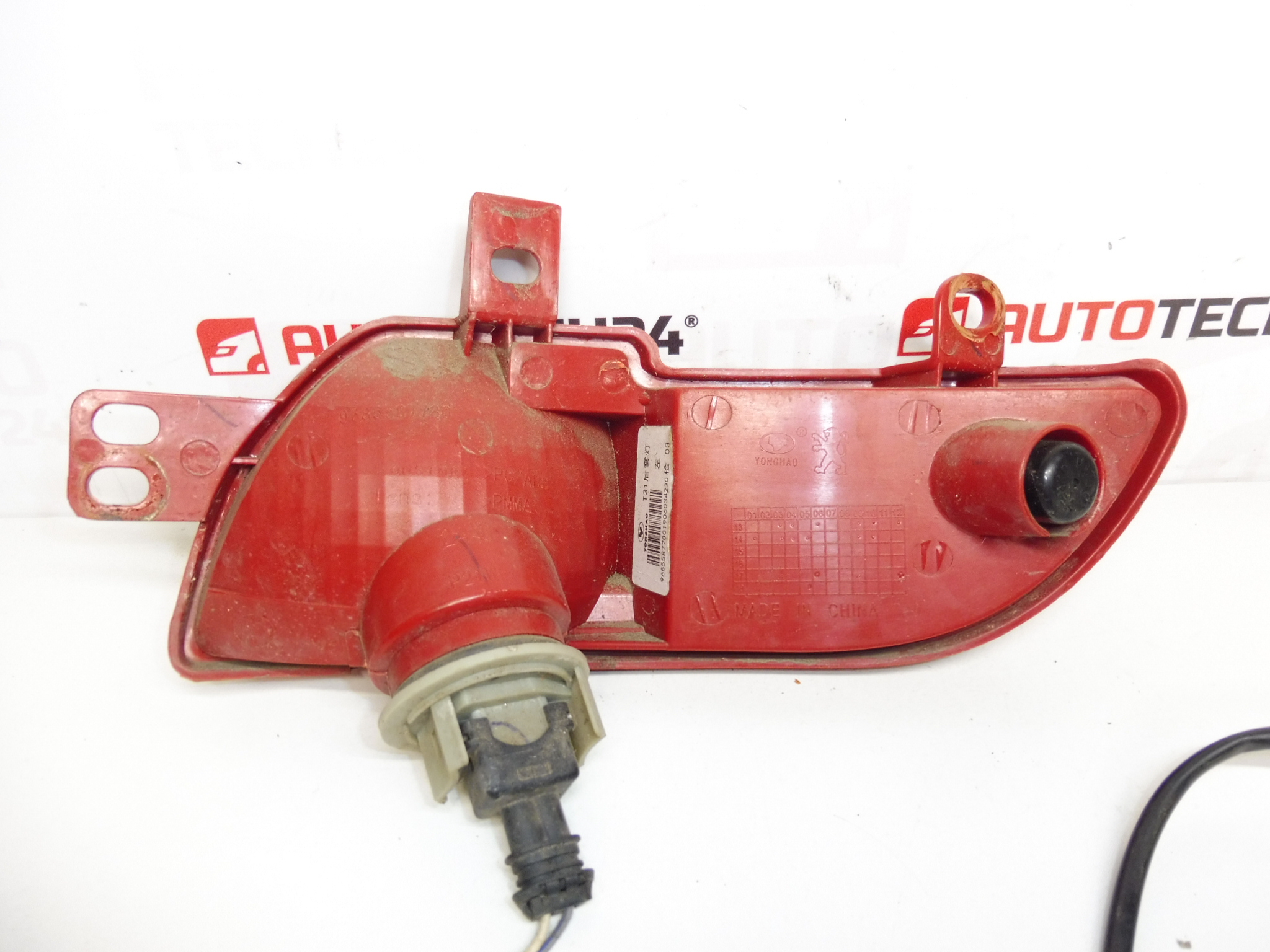 Nebelschlussleuchte links Peugeot 206+ 9685587780 6350HA