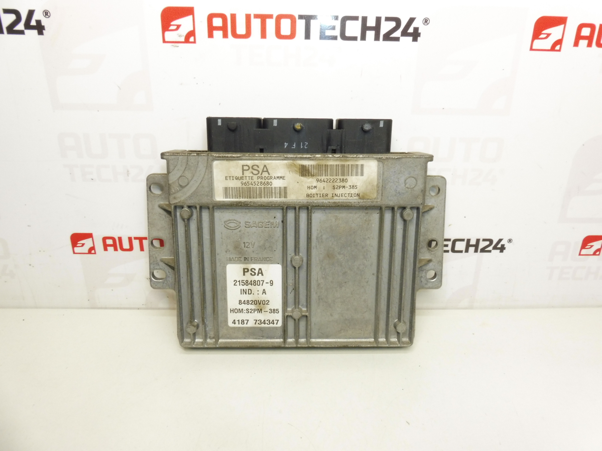 Steuergerät Sagem S2PM-385 1.4i 9654528680 9642222380 1940KT