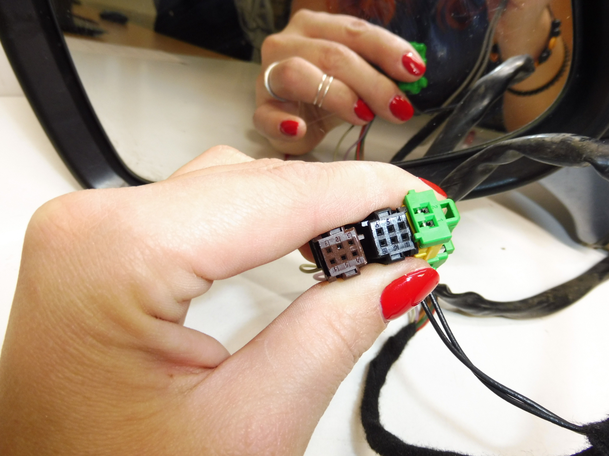 Rückspiegel links grau EZW Citroën C8 14009348ZW 8153FS