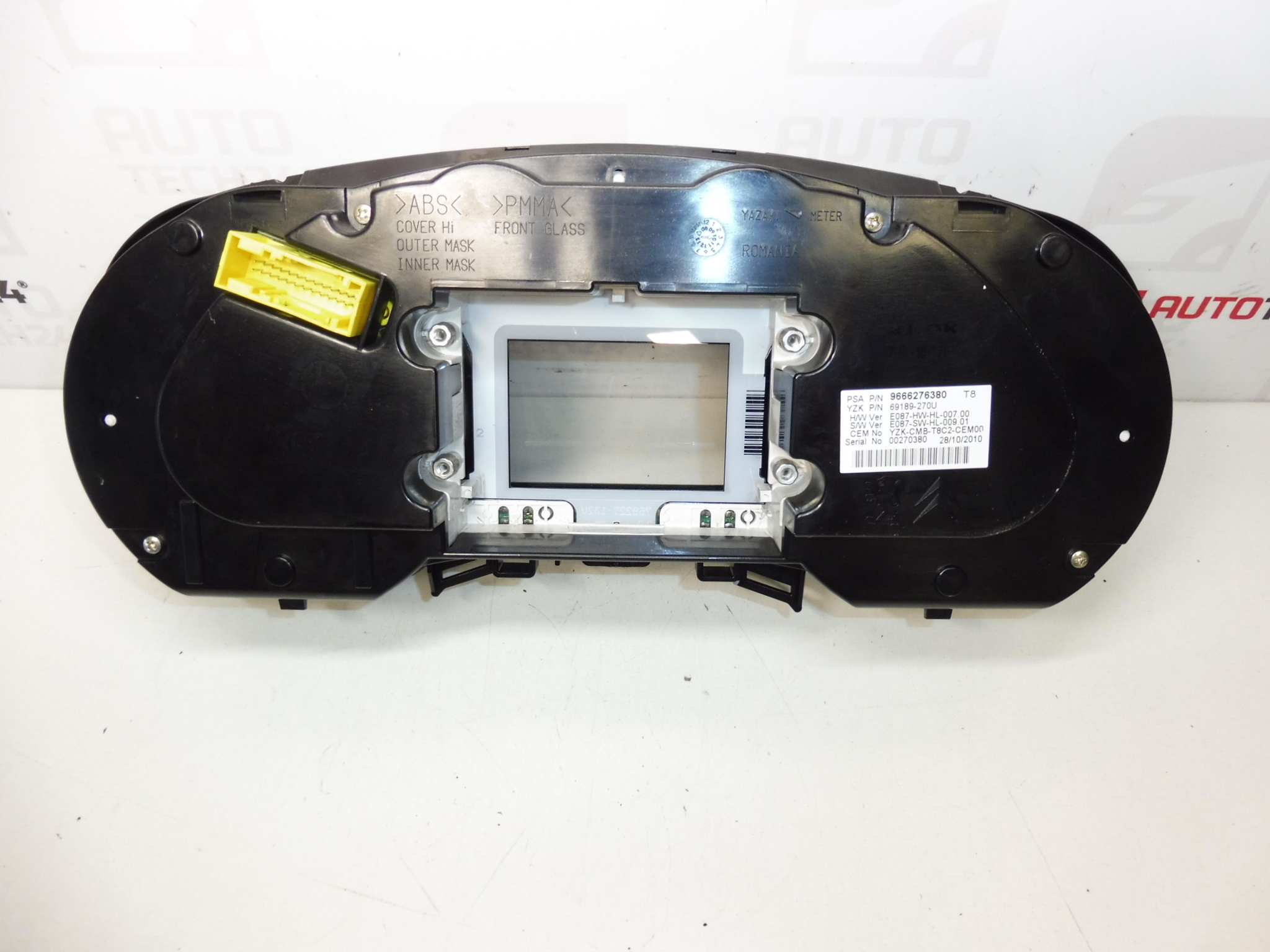 Tacho 201000km Peugeot 3008 5008 9666276380 9805170680 6103Y4