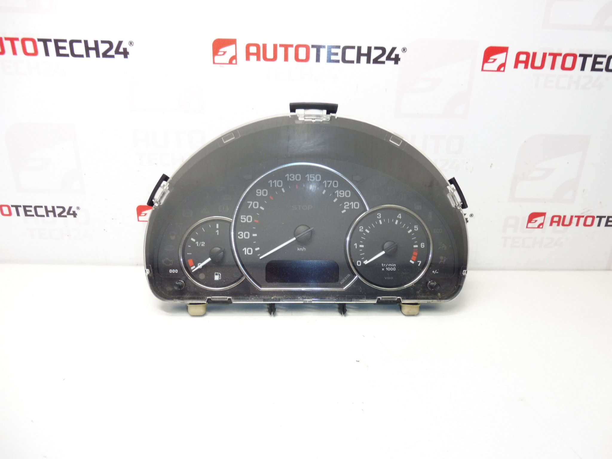 Tachometer mit Alarm, Laufleistung 102.000 km Peugeot 1007 9658241580 610652