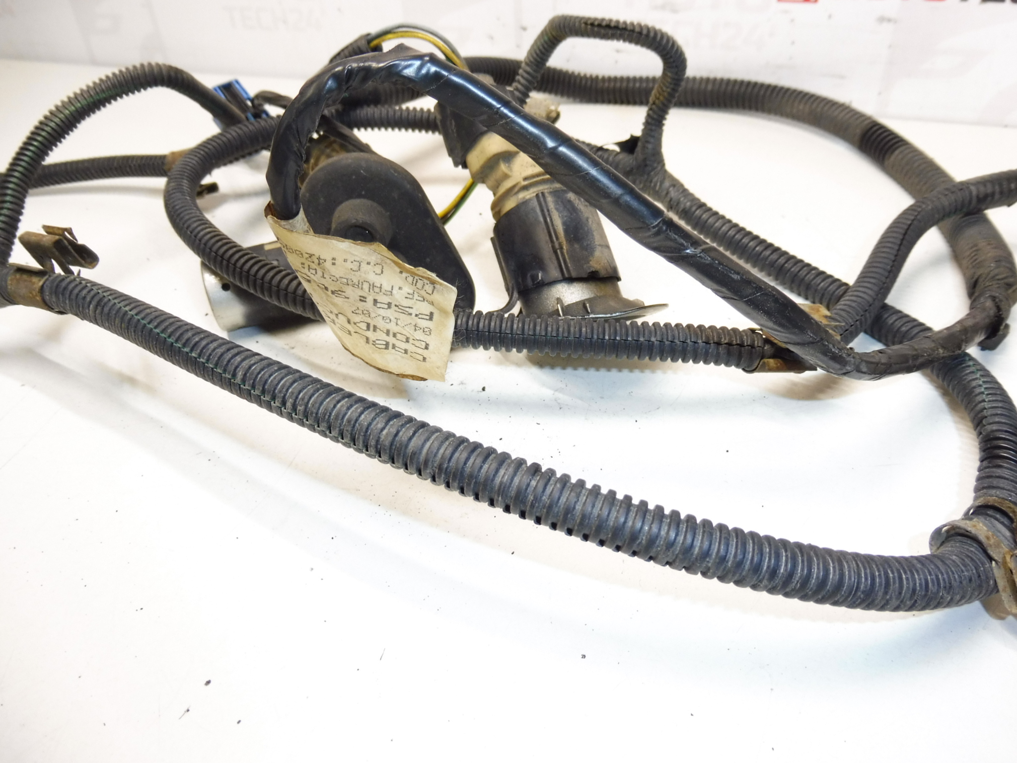 PDC-Verkabelung mit Sensoren Peugeot 307 9653217780 6528T7