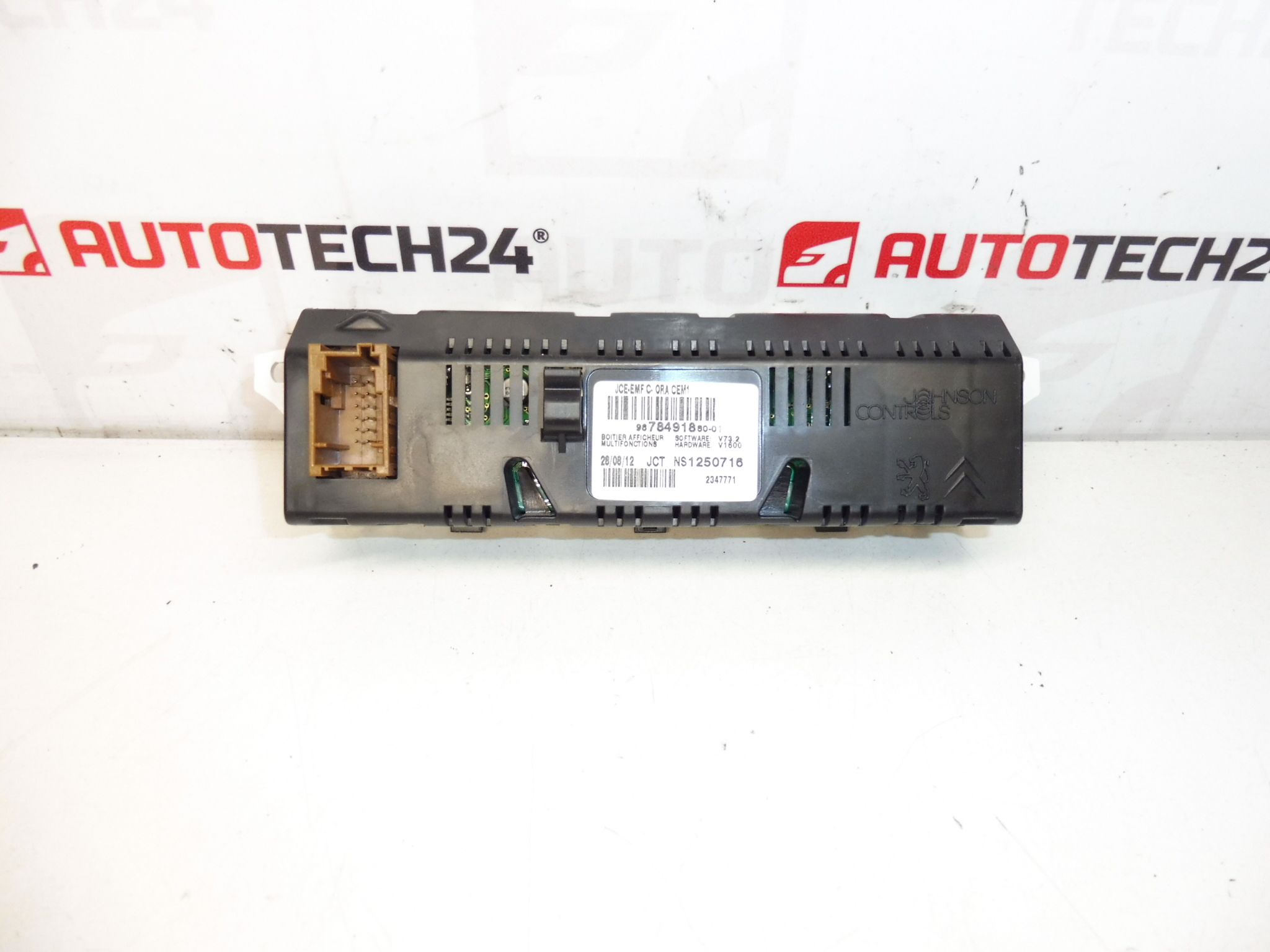 Citroën Peugeot Computerradio-Display 9678491880 9821851780