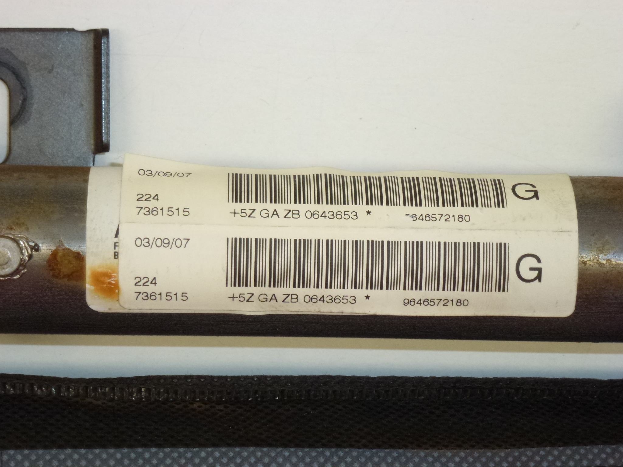 Airbag Decke links Citroën C4 I 9646572180 833133