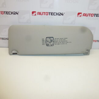 Sonnenblende Citroën C8 Peugeot 807, Beleuchtung - rechts 8143GN