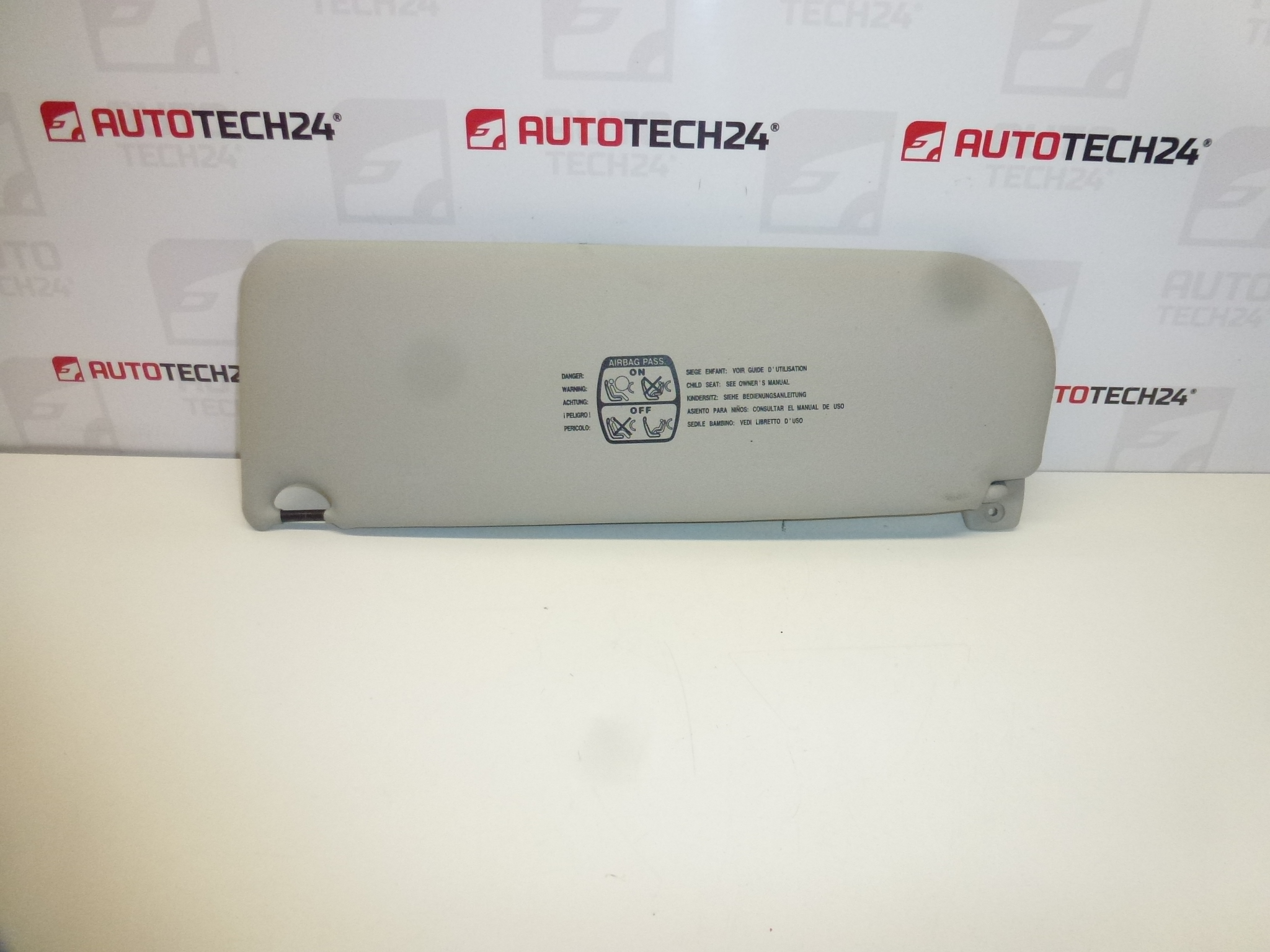 Sonnenblende Citroën C8 Peugeot 807, Beleuchtung - rechts 8143GN