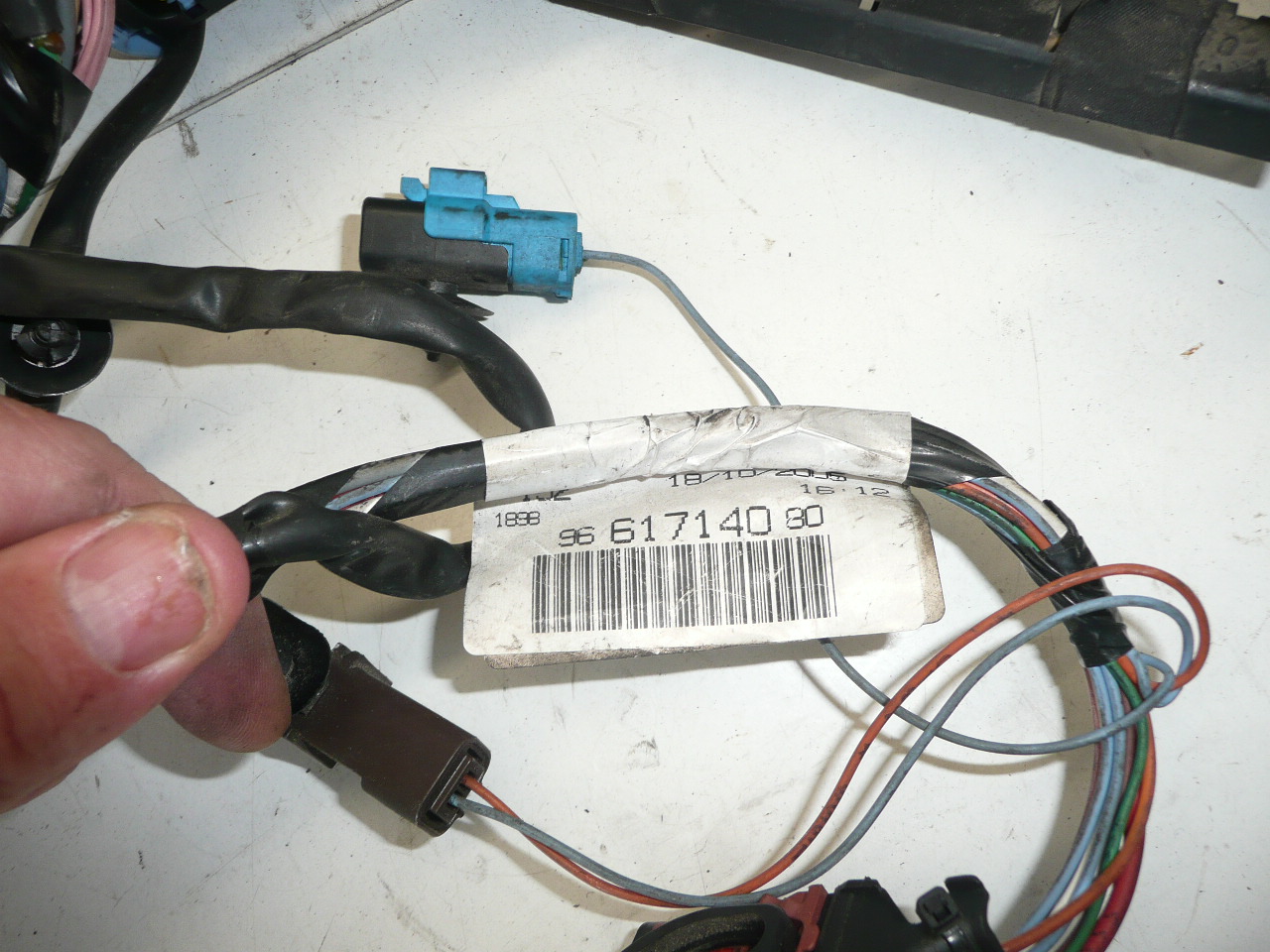 Kabelbaum Citroën Peugeot 2.0HDI RHR 9661714180 9661714080