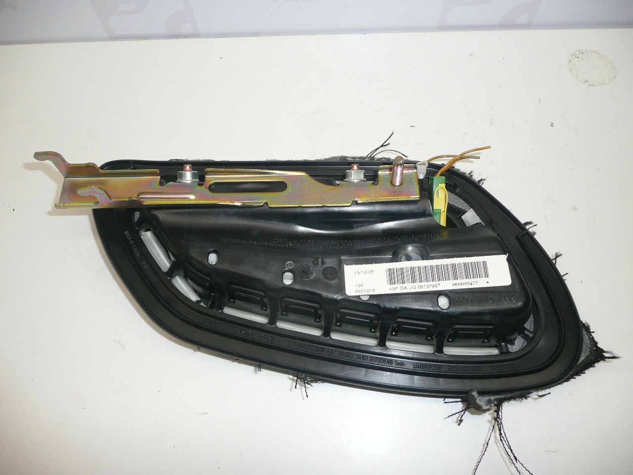 Airbagsitz rechts Peugeot 206 96484354ZR 8216AA