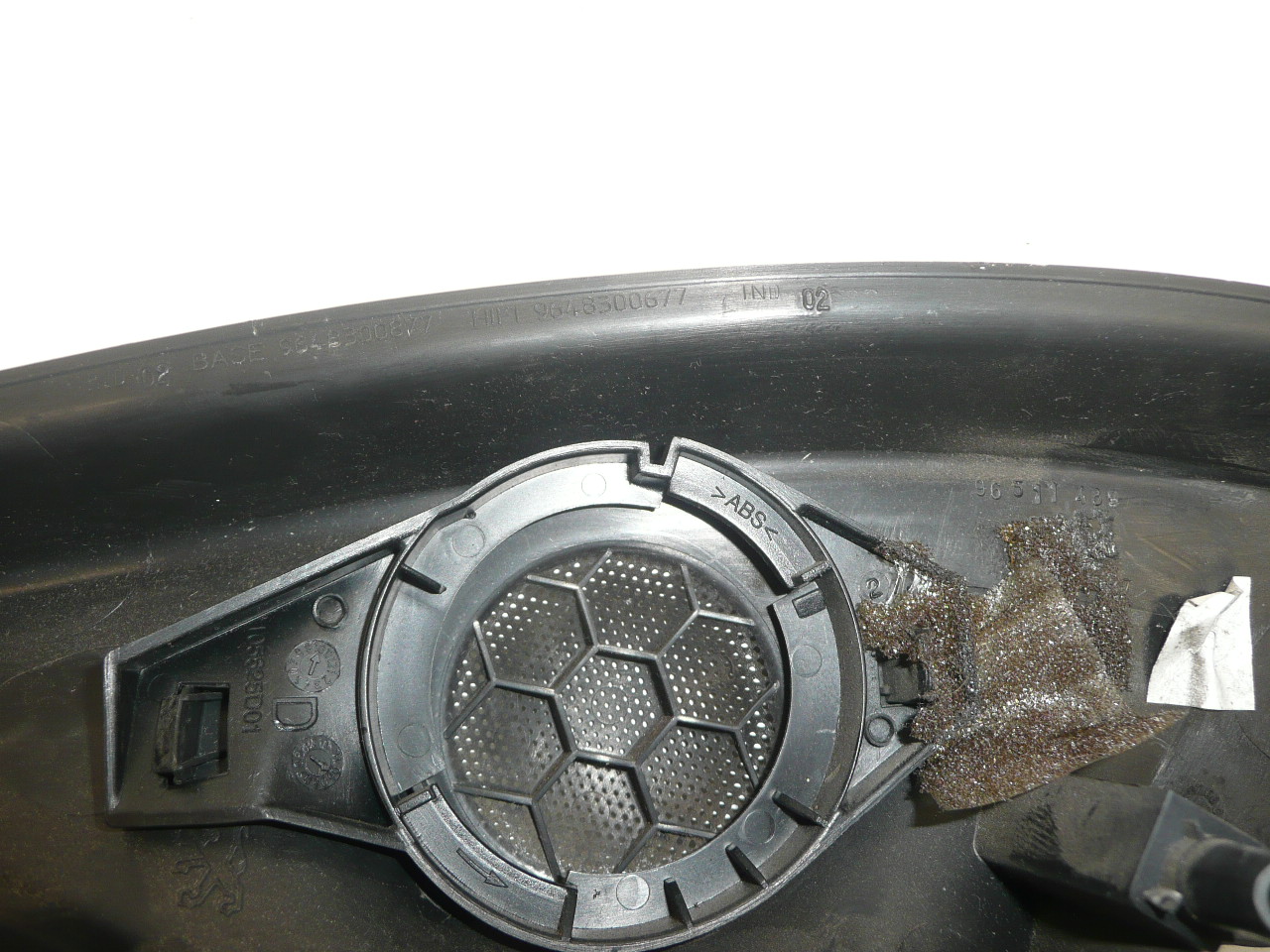 Rückspiegelabdeckung Peugeot 206 96511489 9648300877 9015X6