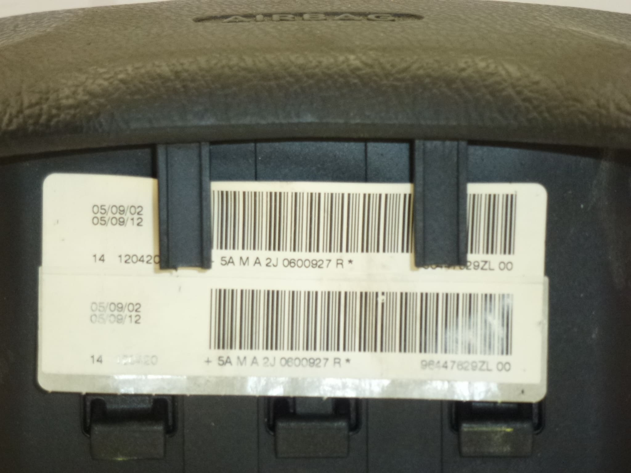 Airbag Lenkrad Citroën Xsara Picasso 96447629ZL 4112FN – Bild 2