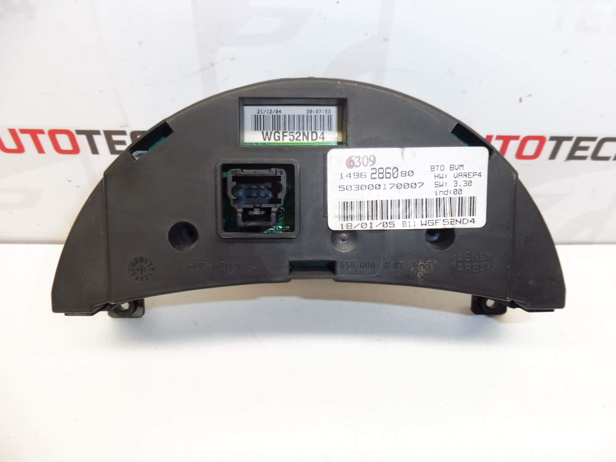 Display Magneti Marelli 222000 km Citroën C8 Peugeot 807 1496286080 – Bild 2