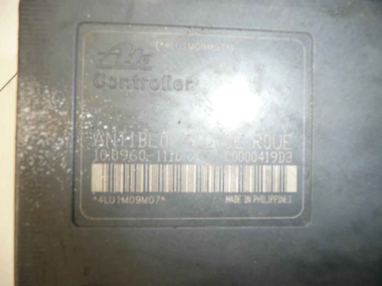 ABS-Pumpe ATE Citroën C5 I 9641767380