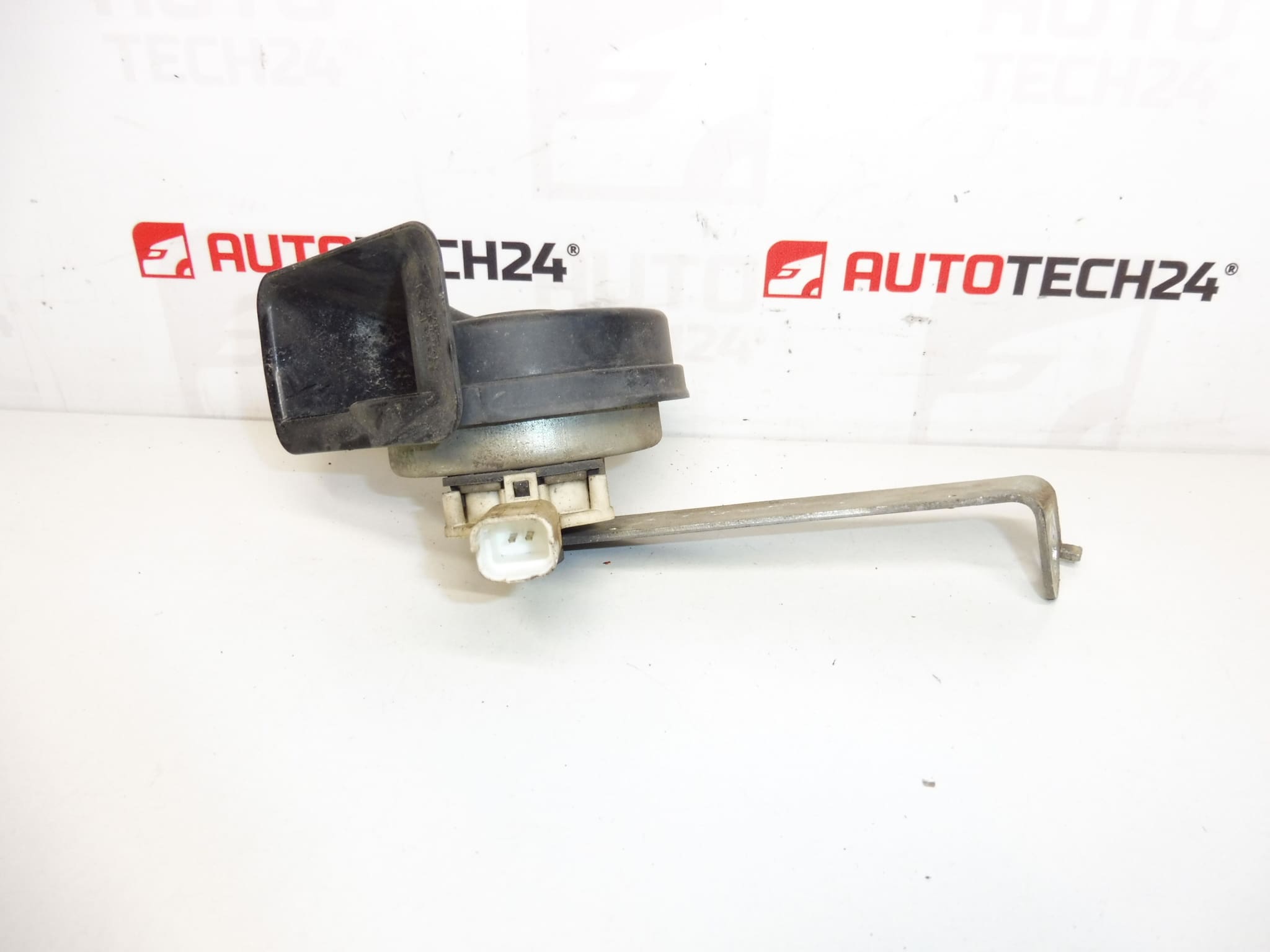 Hupe mit Halterung Peugeot 206+ 6236L6 – Bild 2