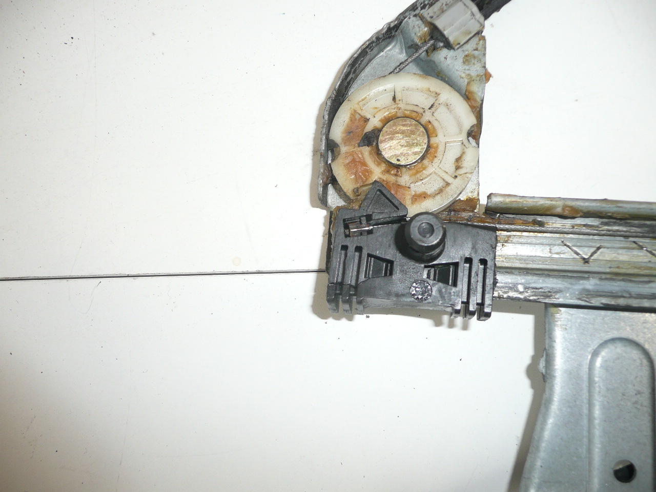 PP-Fensterzugmechanik Peugeot 307 CC 9656221480 9222V9