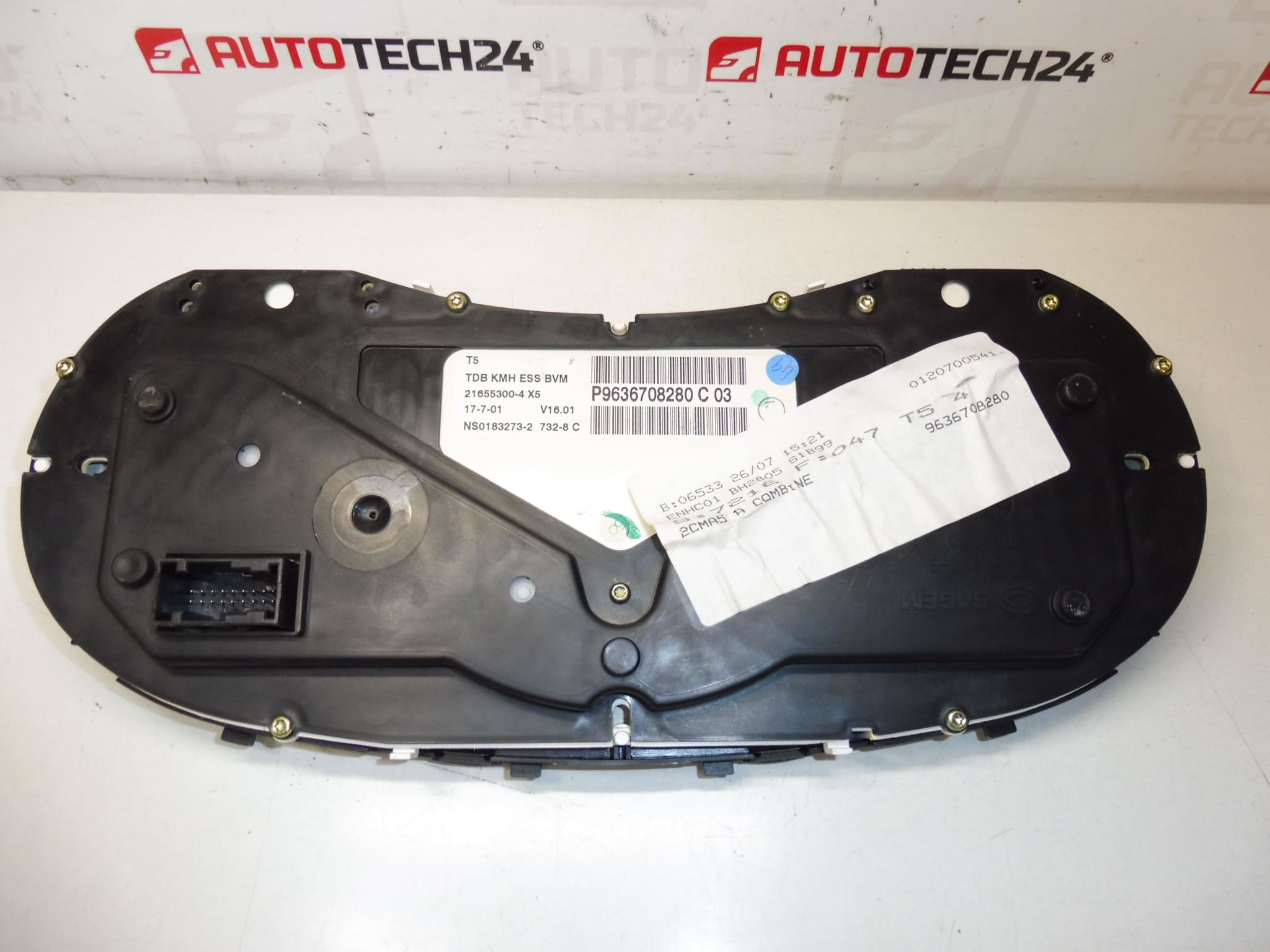 Tachometer für Peugeot 307, Laufleistung 198.000 km, Nr. 9636708280 / 6103F7 – Bild 2