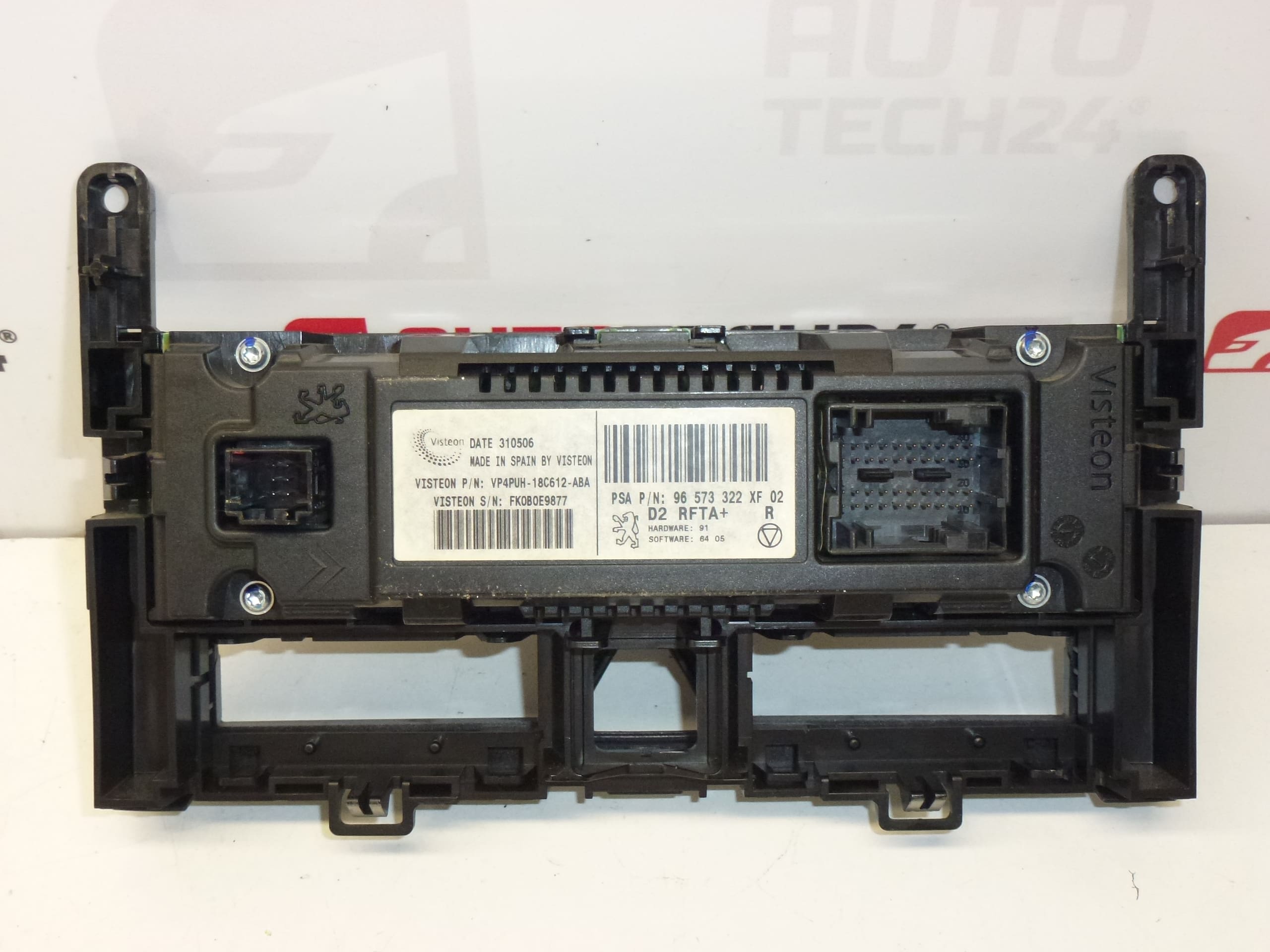 Klima- und Heizungssteuerung Peugeot 407 96573322XF 6451SC – Bild 2