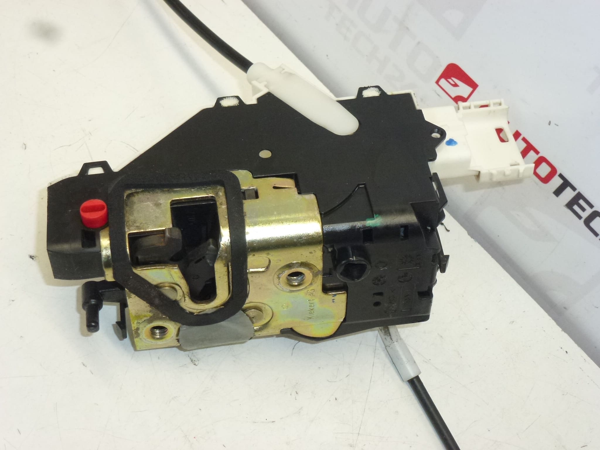 Peugeot 407 9659854180 Hintertürschloss – Bild 2