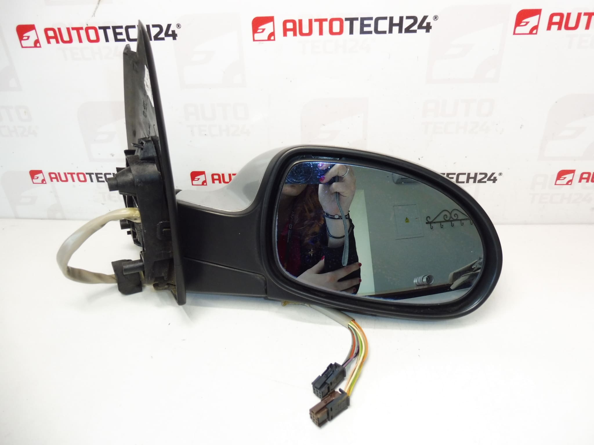 Rechter Außenspiegel elektrisch klappbar für Citroën C5 EZRC 96532993XT 8149WH – Bild 2