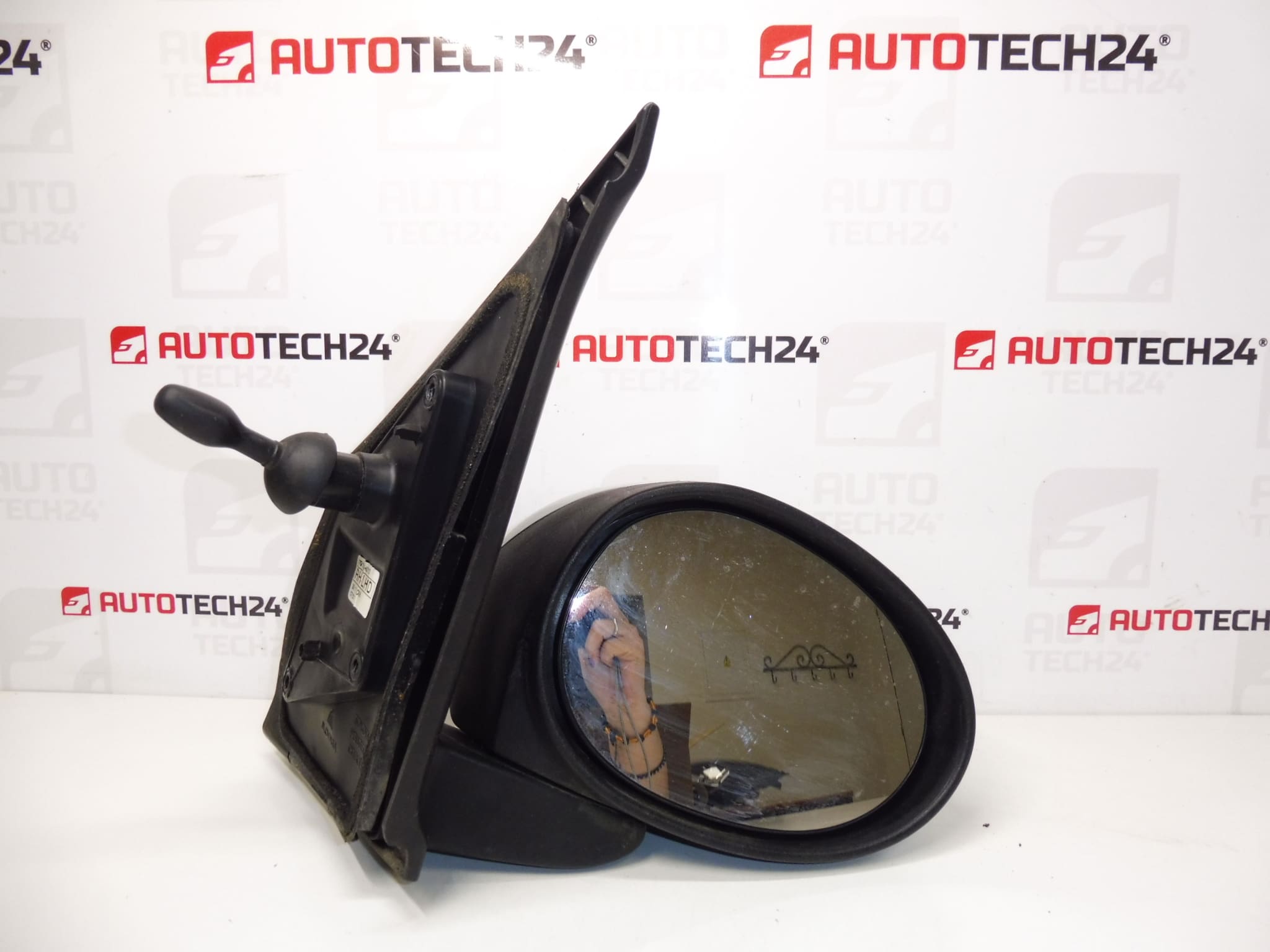 Rechter Außenspiegel Silber Citroën C1 Peugeot 107 KTB 87910-0H010 8149XY – Bild 2