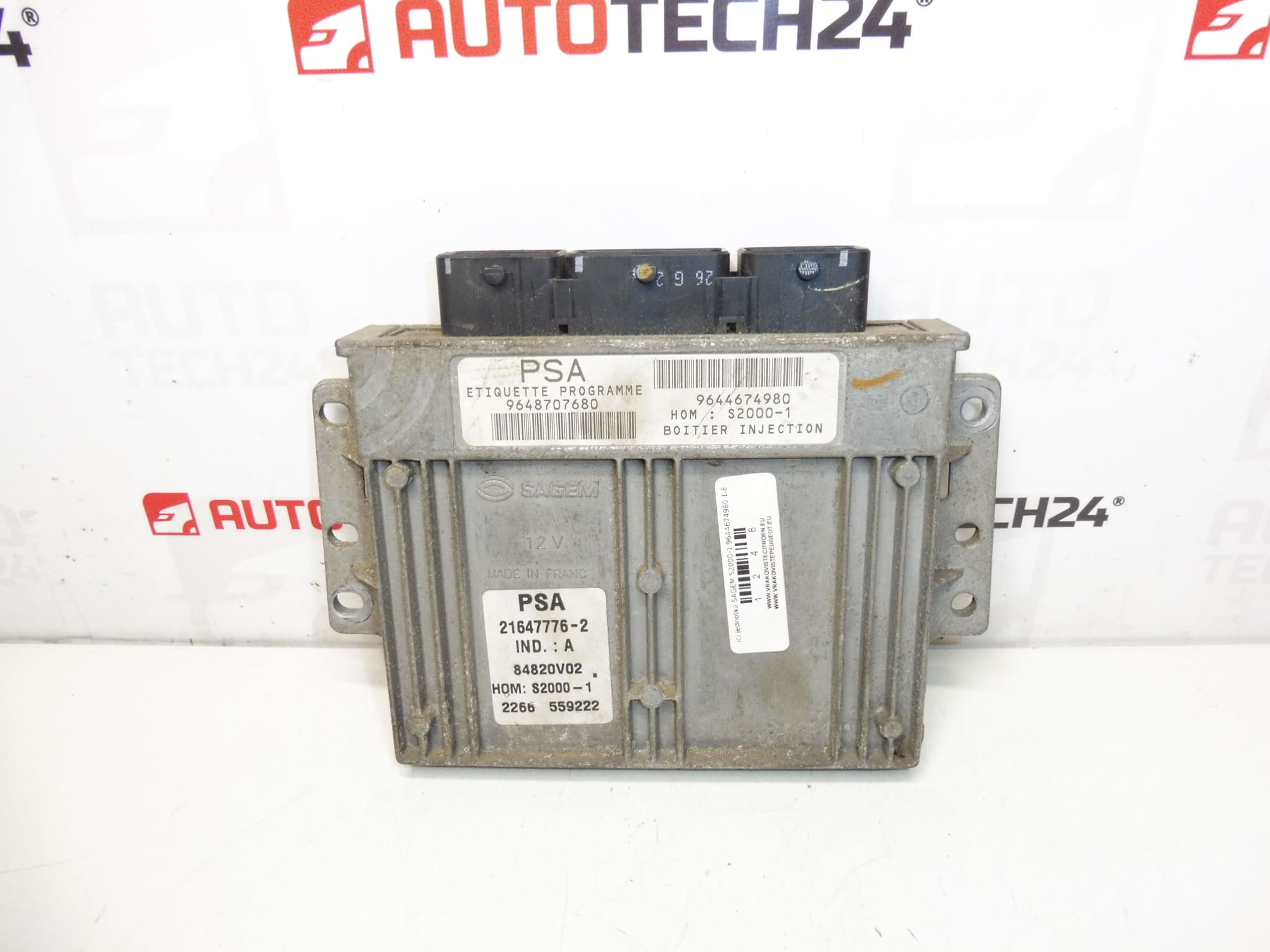 Steuergerät Sagem S2000-1 1.8 16V 9644674980