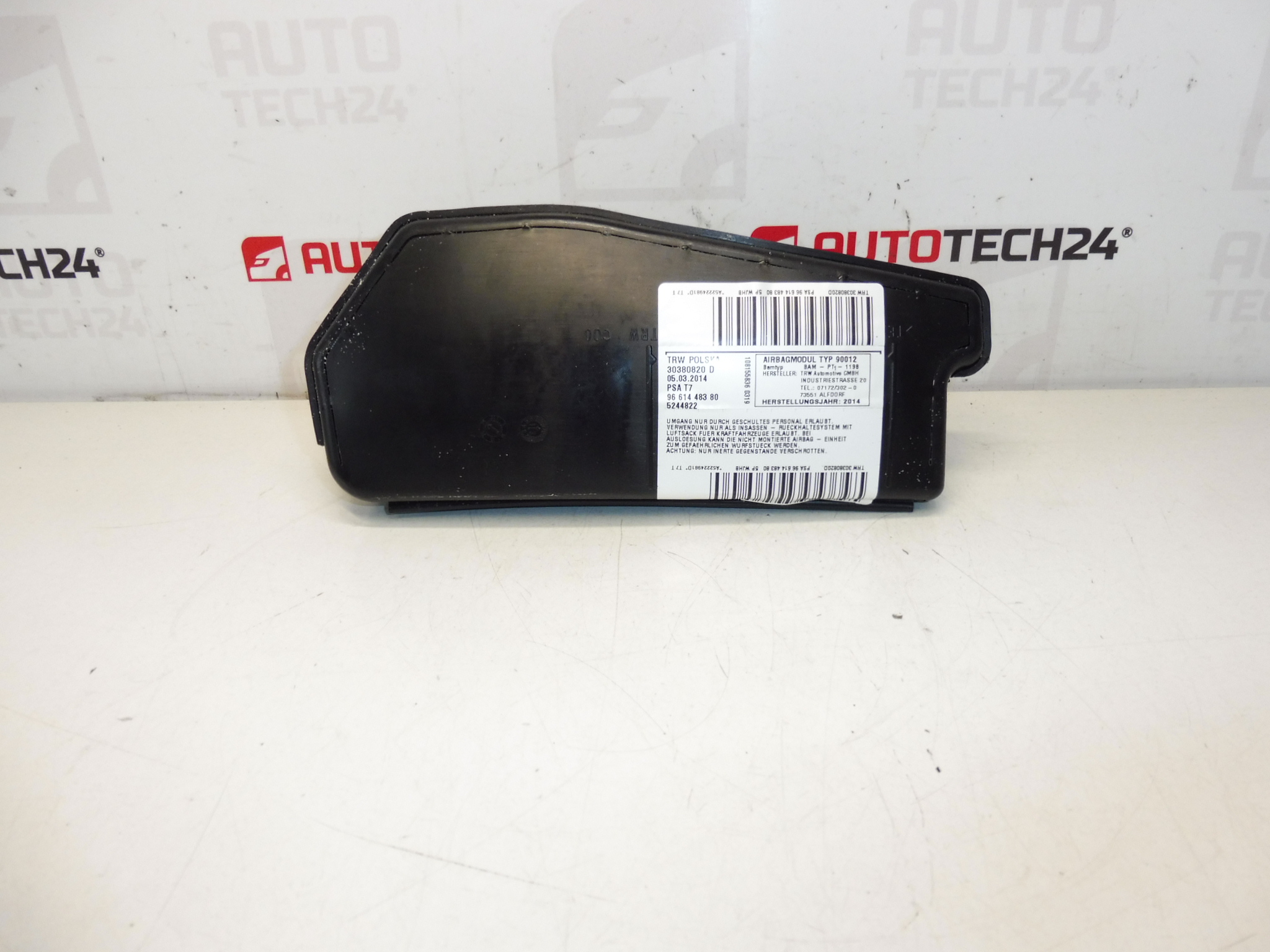 Airbag Fahrersitz Peugeot 308 9661448380 8216SG