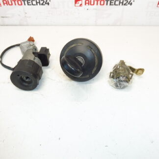 Satz von Schlössern + 1 Schlüssel Citroën C5 05-07 4162HE