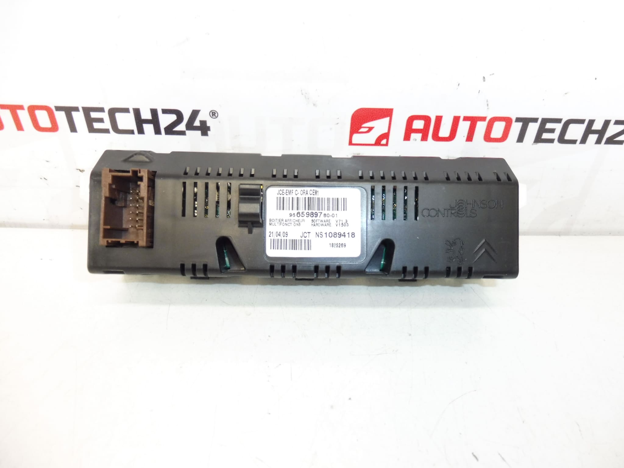 Display für Radio Computer Citroën Peugeot 9665989780 9821852480 6593E6 – Bild 2